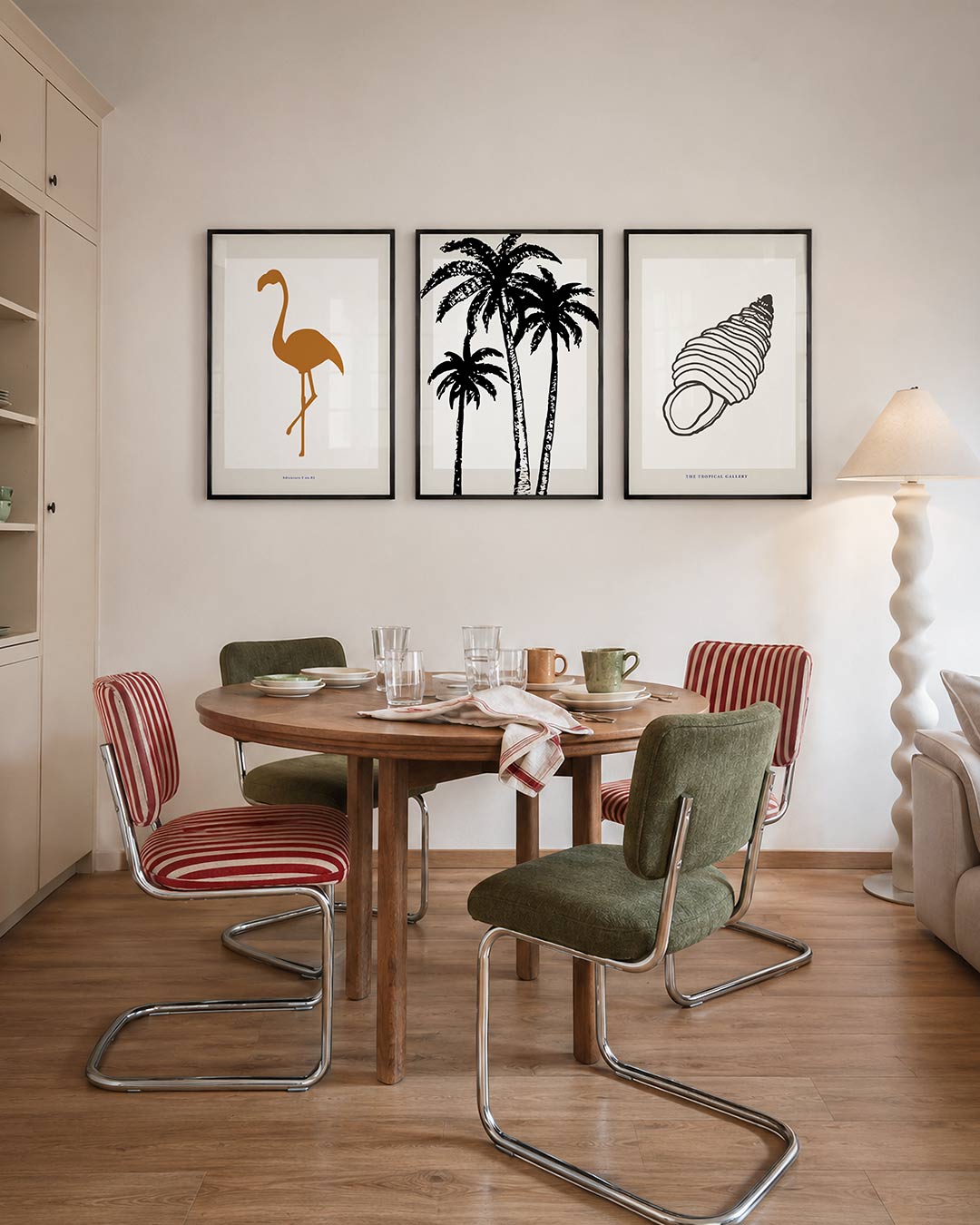 Vorm en balans Posterset