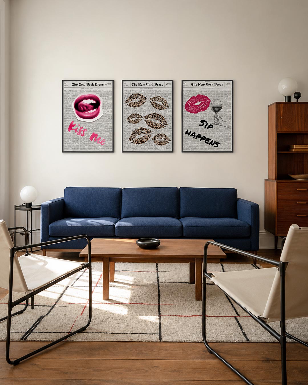 Lippen en woorden Posterset