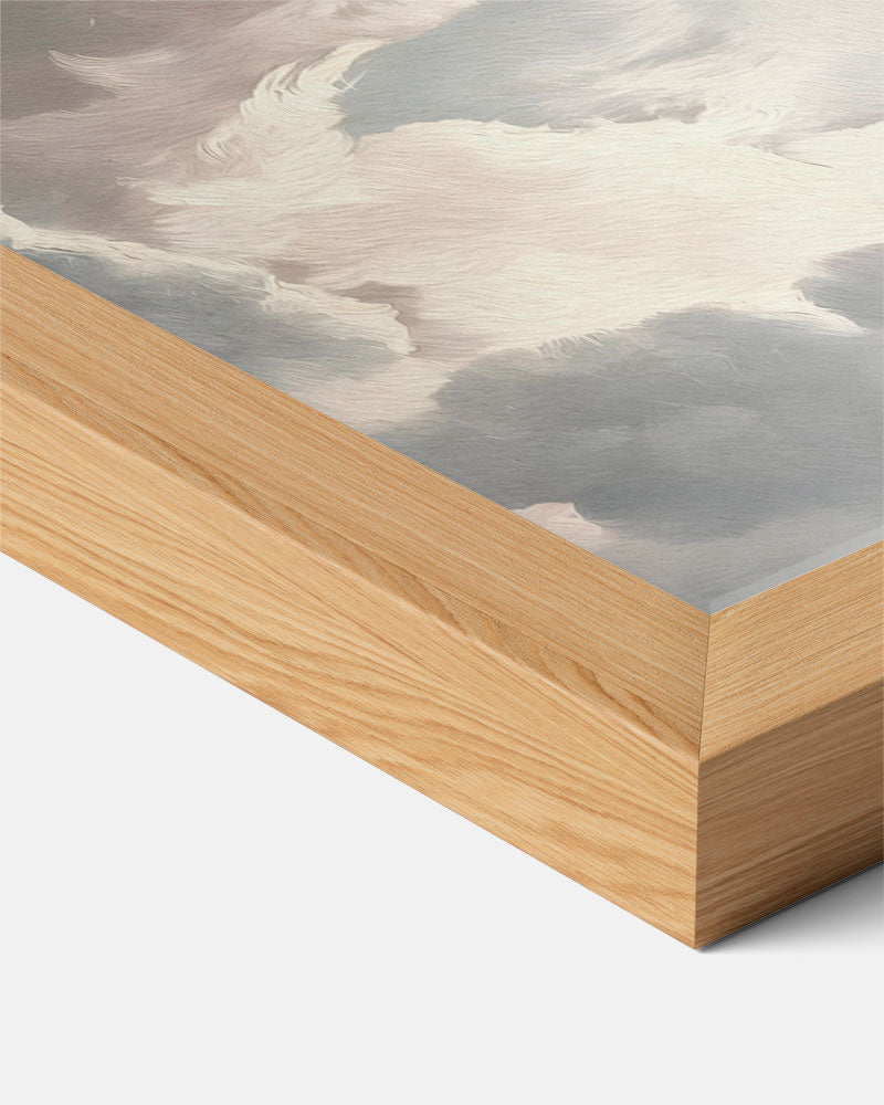 Dromerige Wolkenkunst Poster-WallArtistic