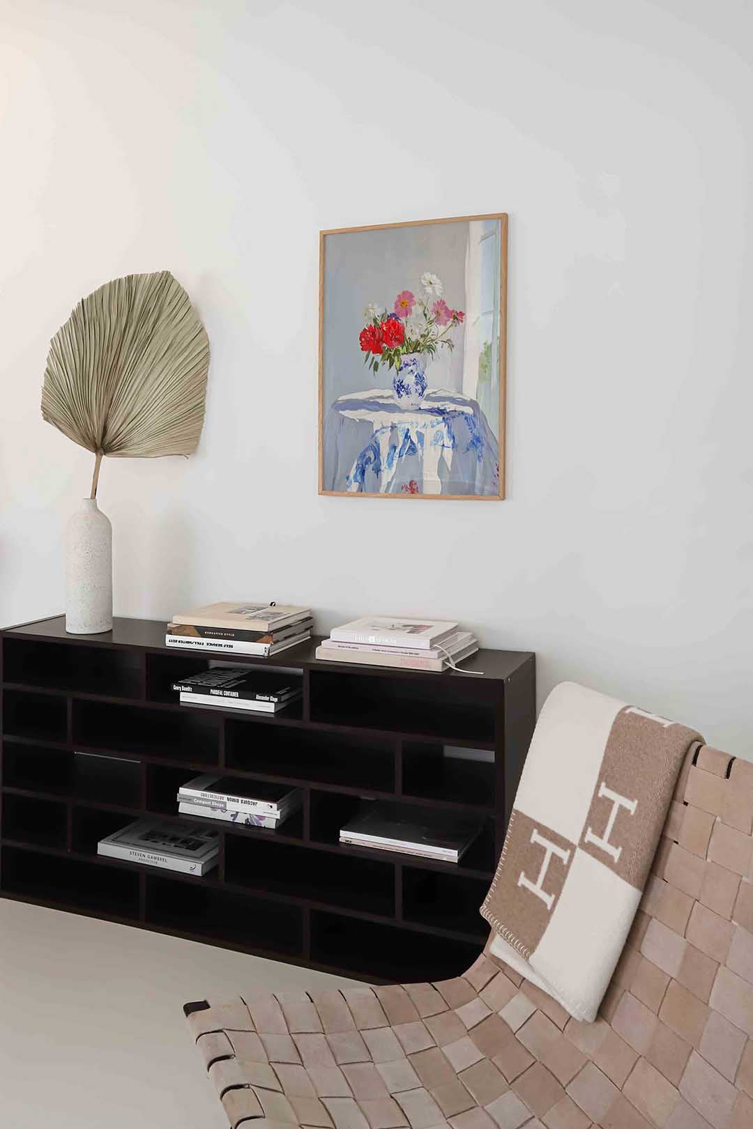 Bloemen in vaas Poster