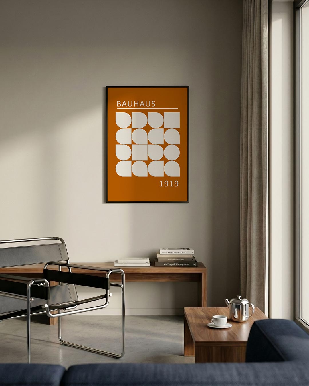 Vormritme en kleur Poster