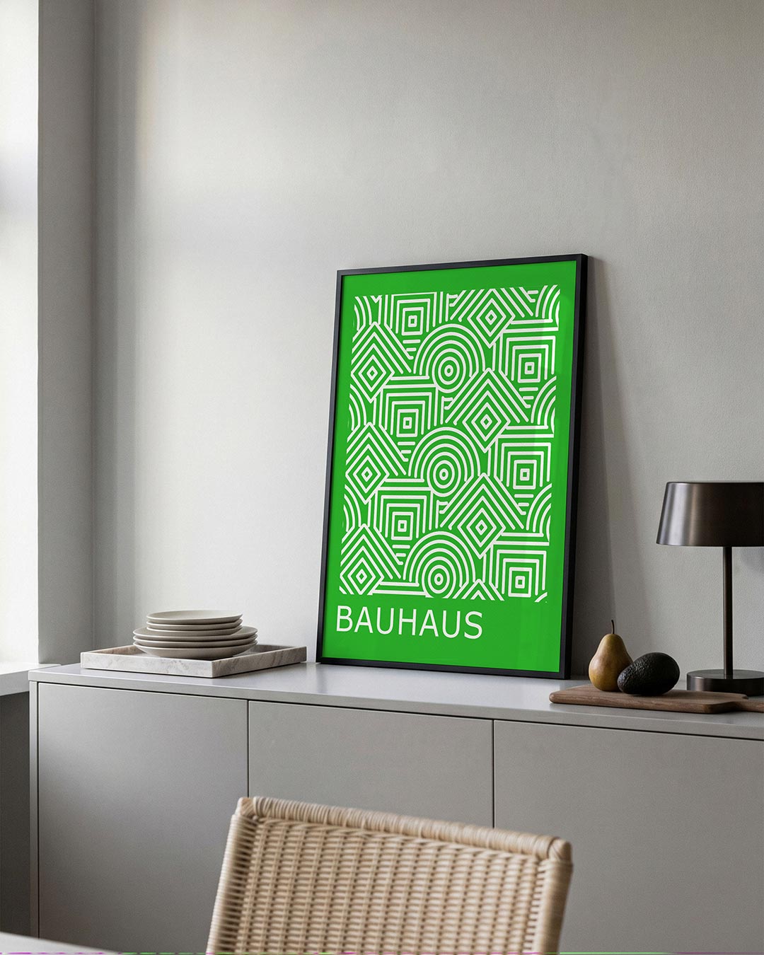 Lijnen en patronen Poster