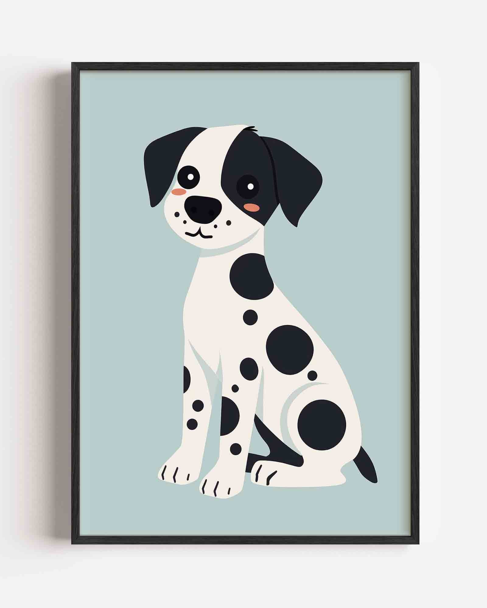 Dalmatier hond Poster
