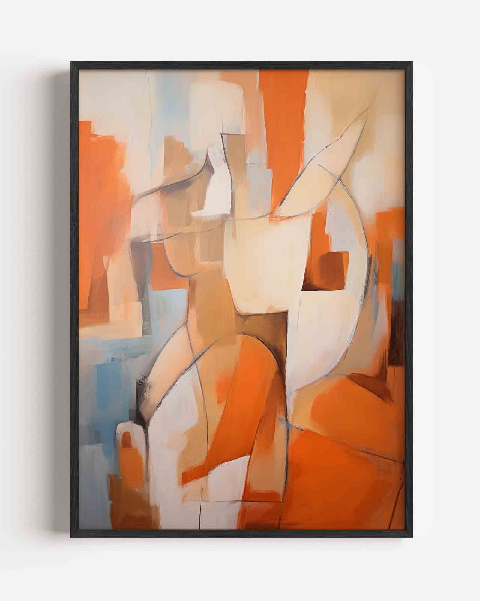 Abstracte vormen Poster