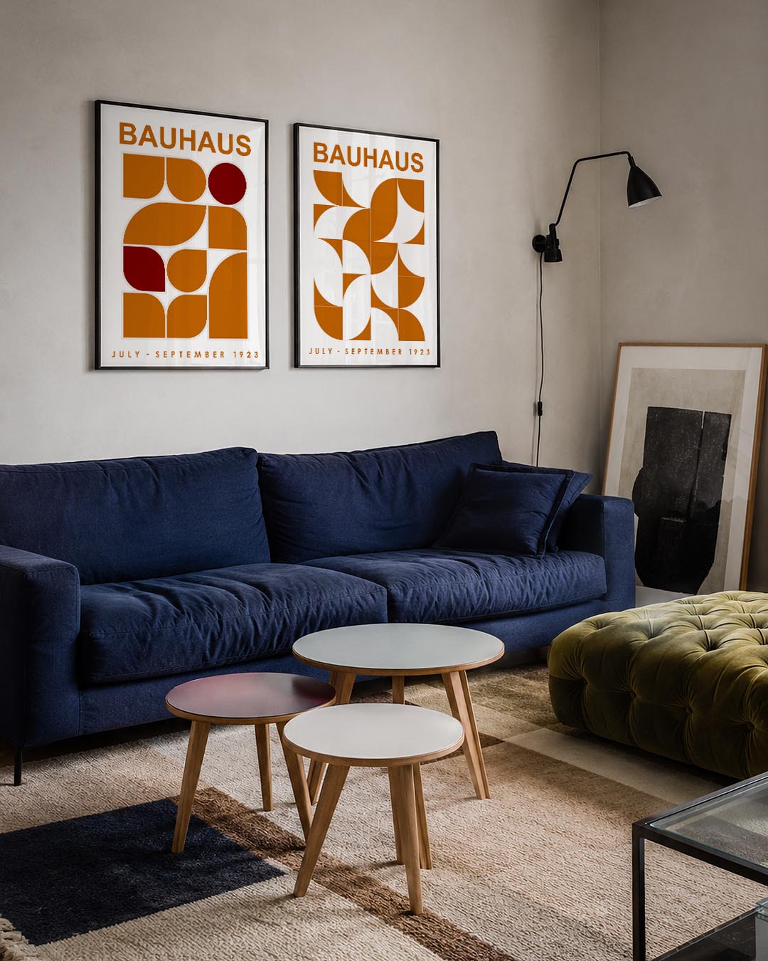 Vorm en kleurenspel Posterset