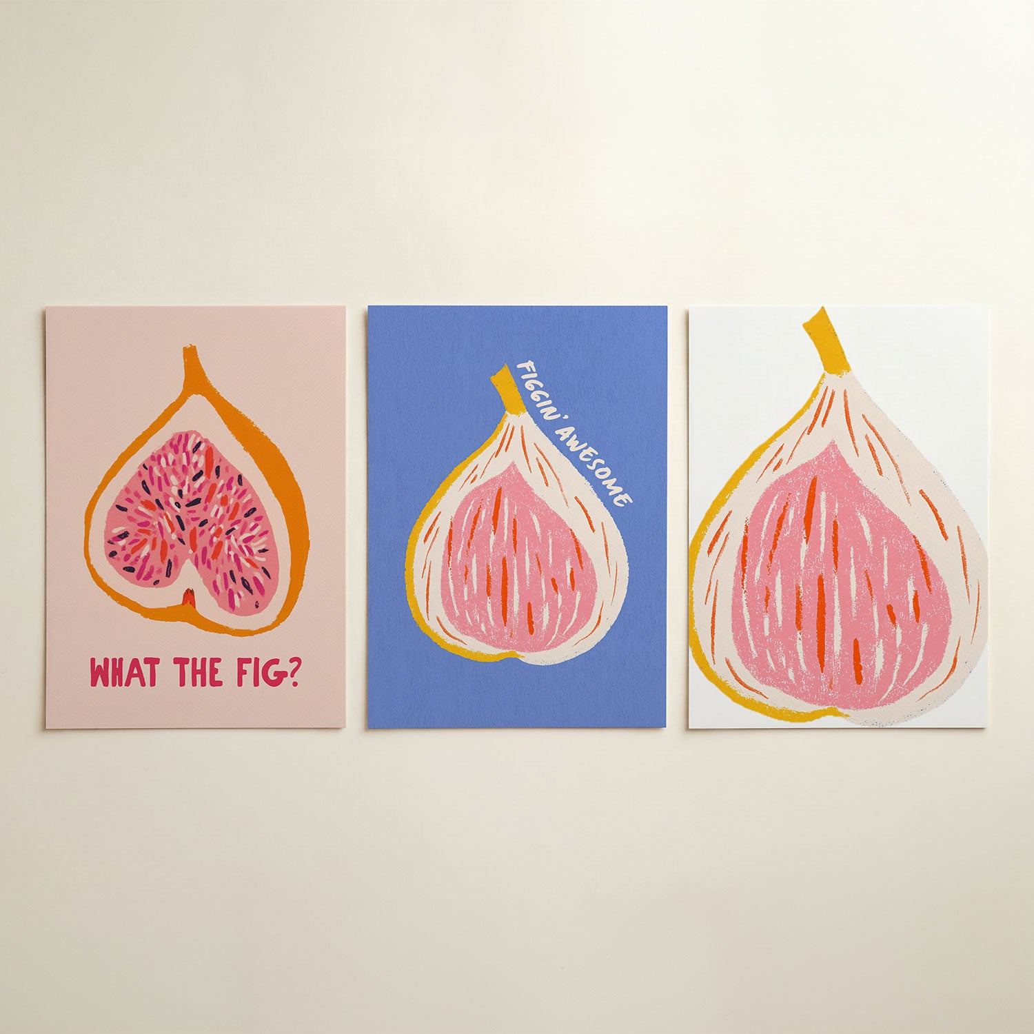 Fruitige verrassing Posterset