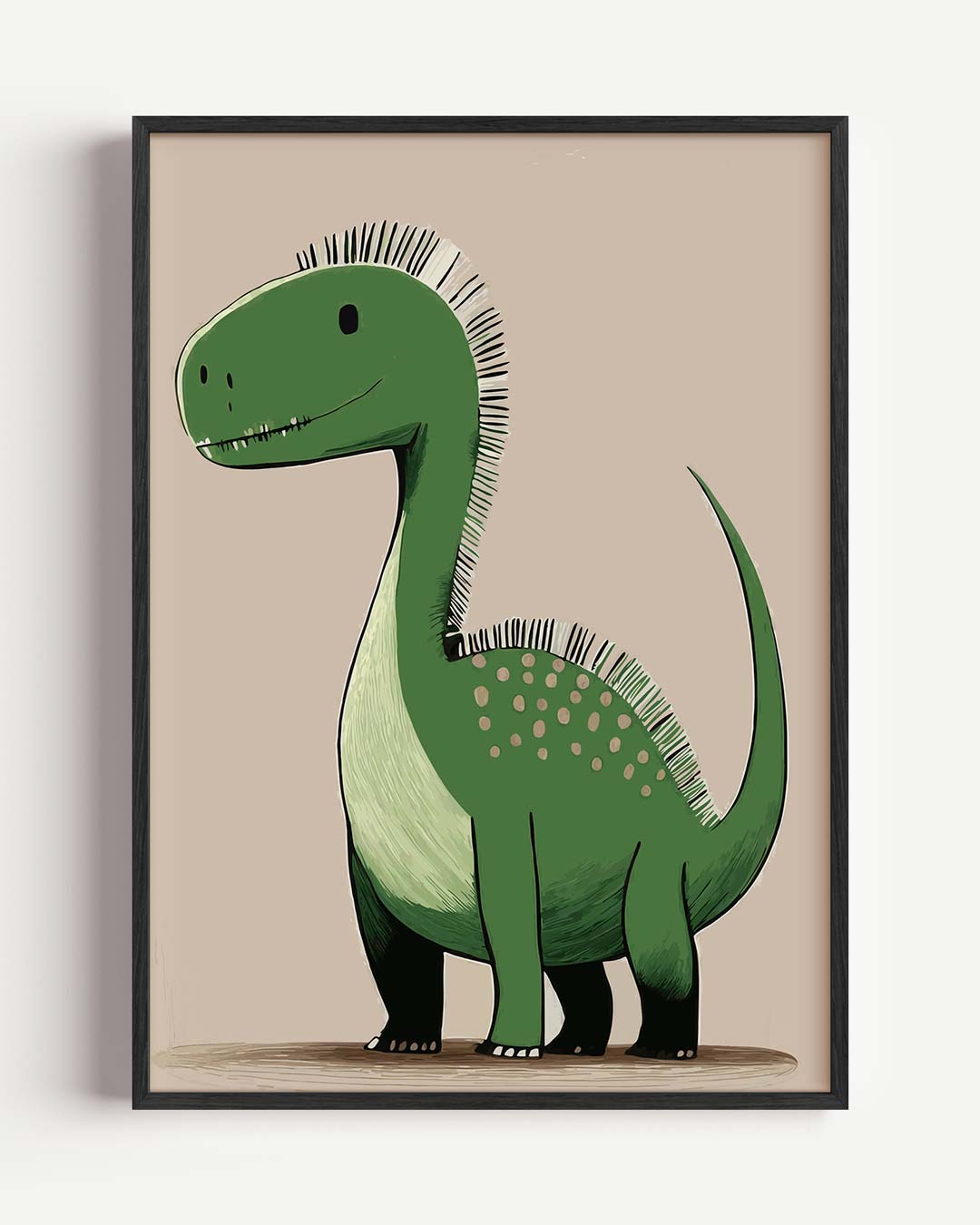 Schattige Dinosaur Poster-WallArtistic