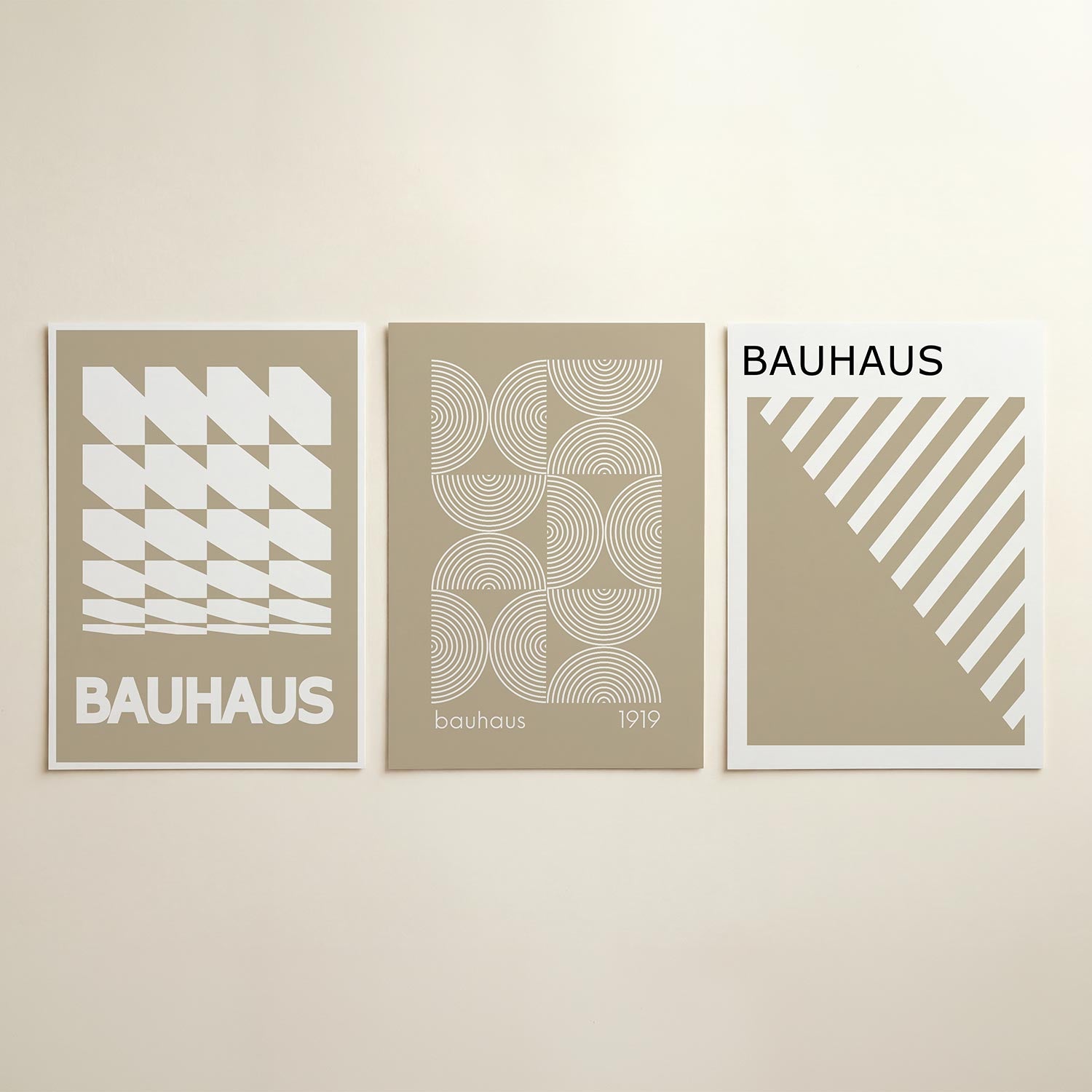 Vormen en vlakken Posterset