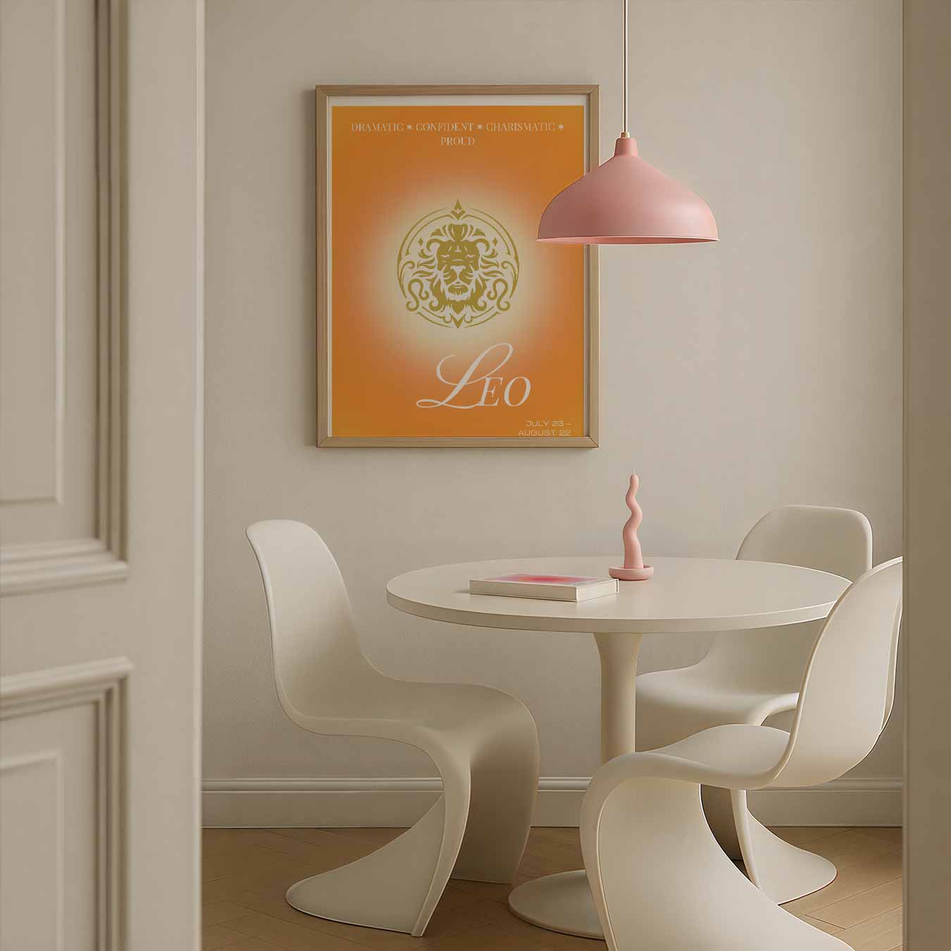 Leeuw - Sterrenbeeld Poster-WallArtistic