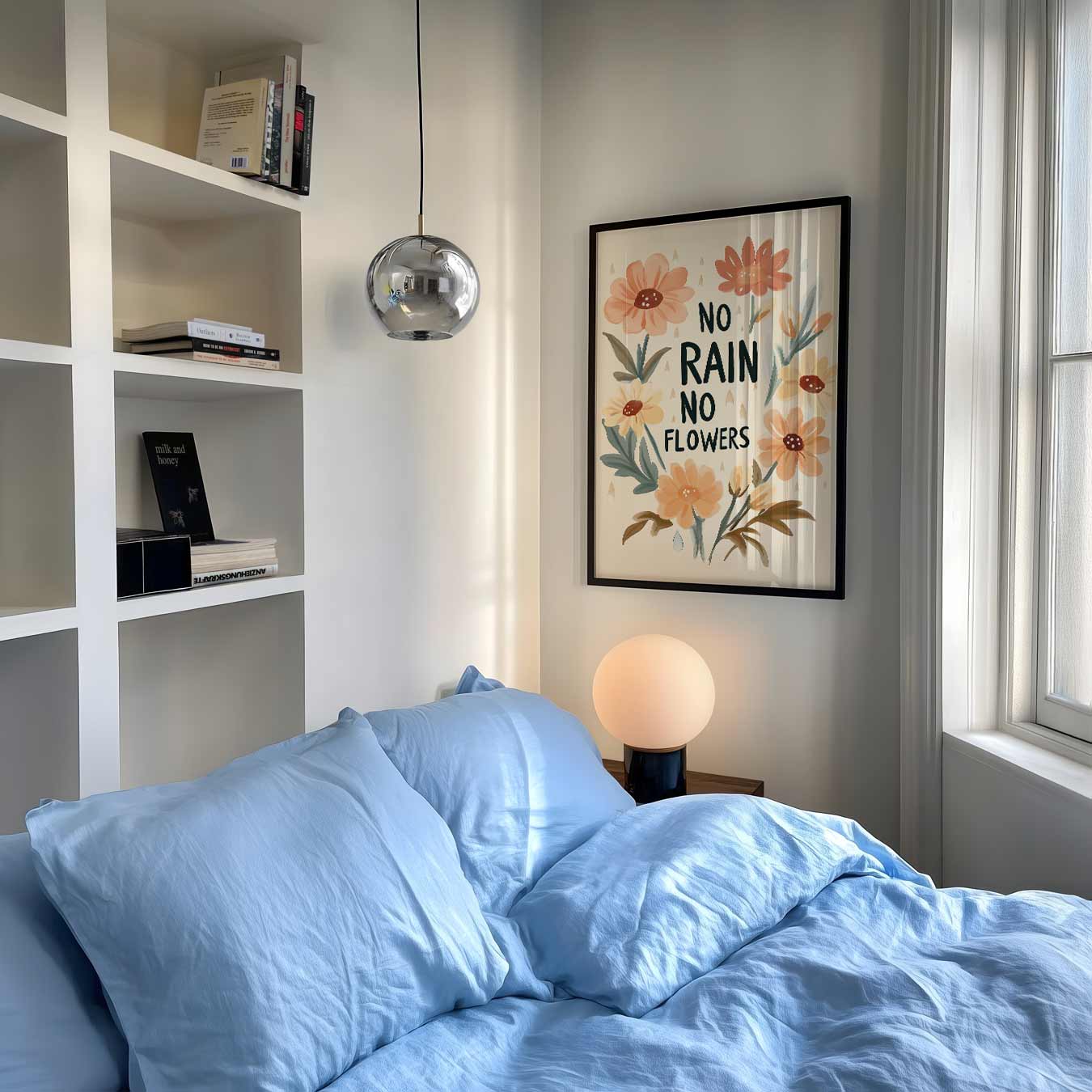 Inspirerende Bloemenposter-WallArtistic