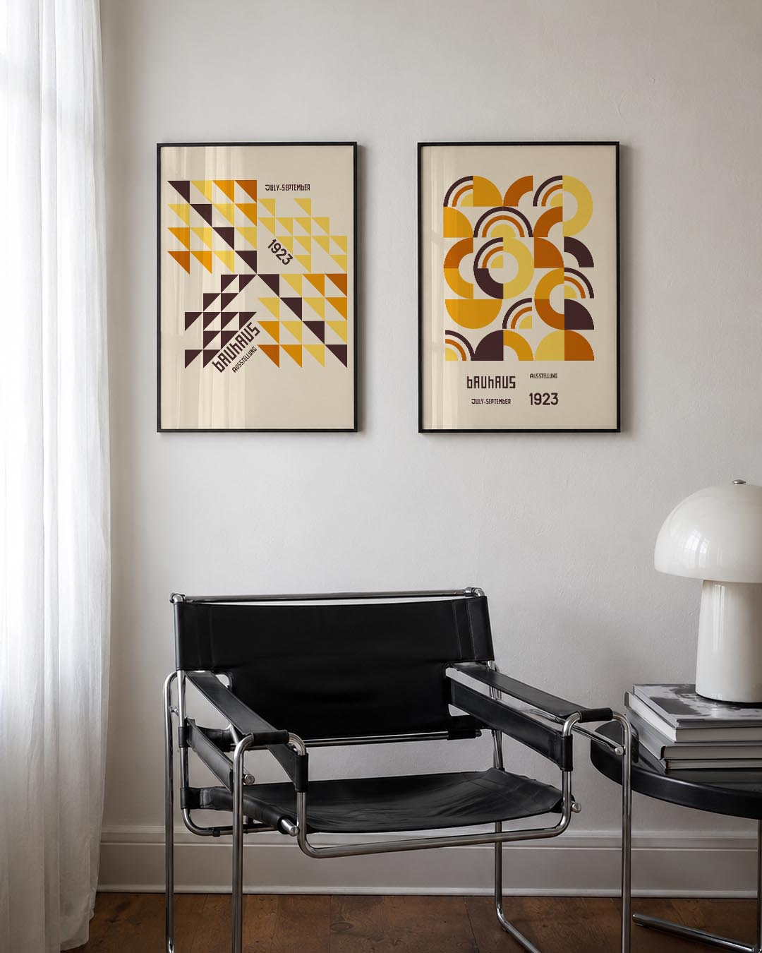 Driehoekige ritmes Posterset