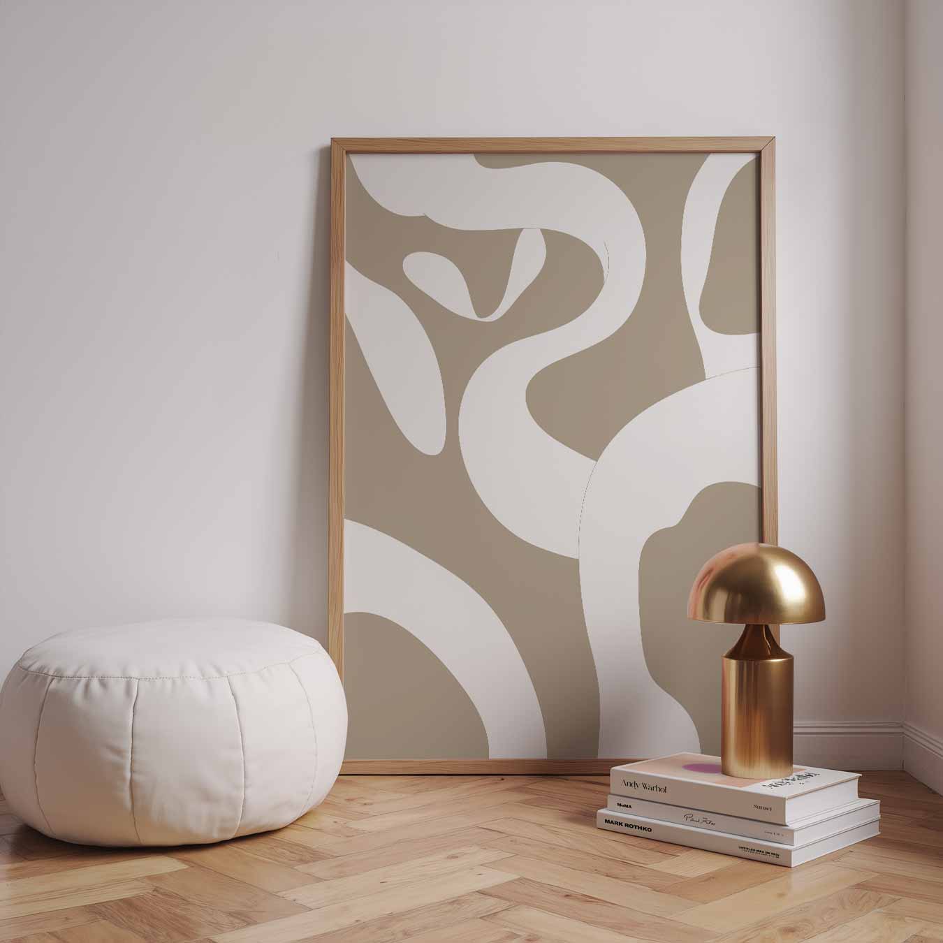 Modern Abstracte Wanddecoratie Poster-WallArtistic