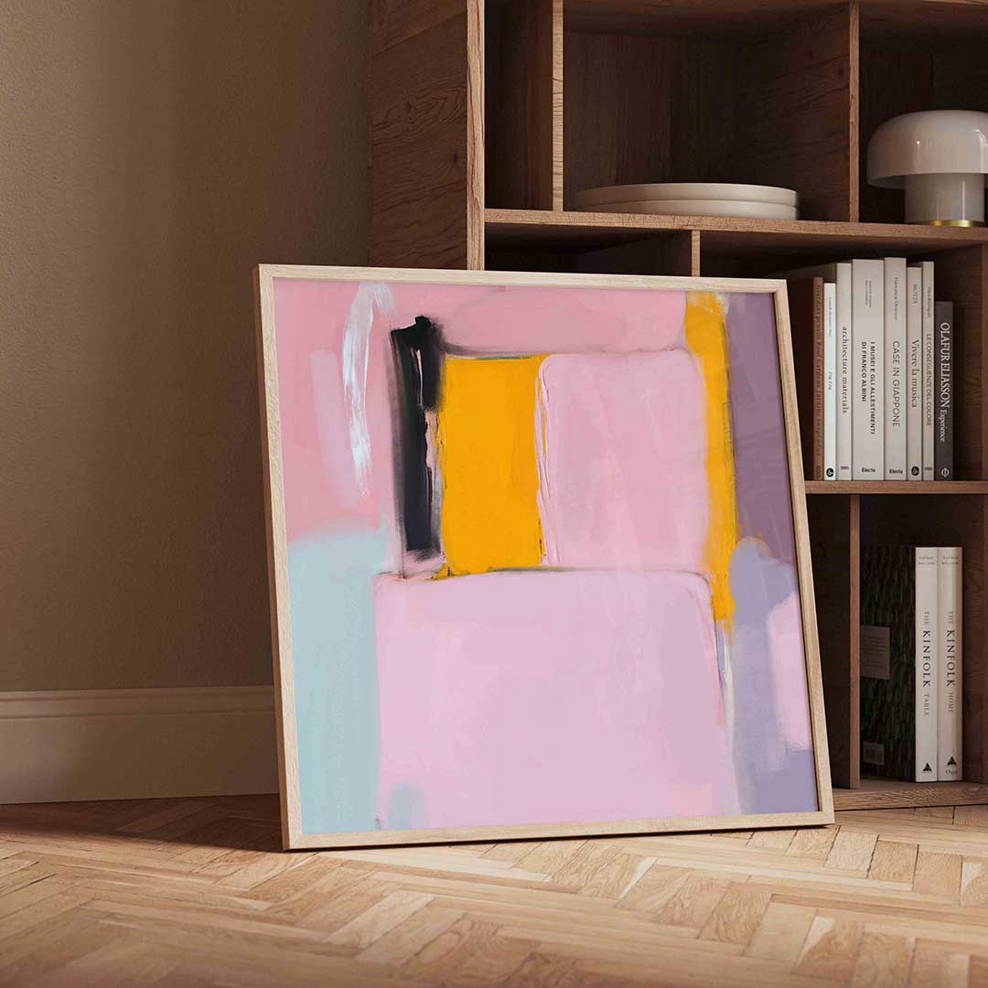 Abstracte vormen Poster