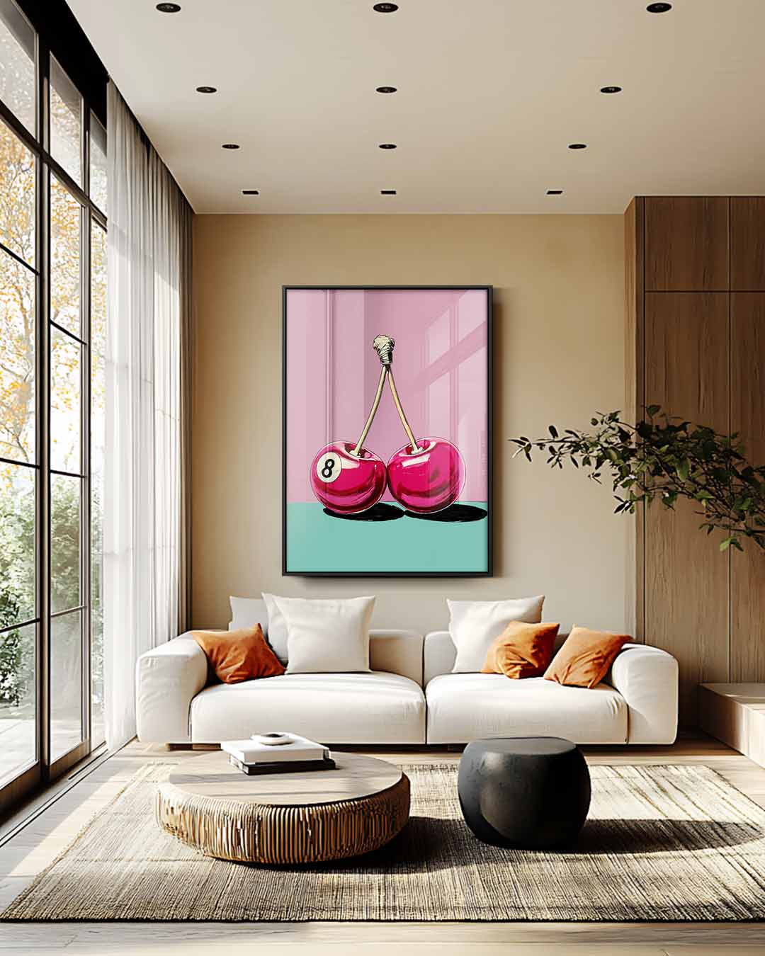 Abstract kunstwerk Kunstwerk-canvas-dibond-plexiglas-wanddecoratie-WallArtistic