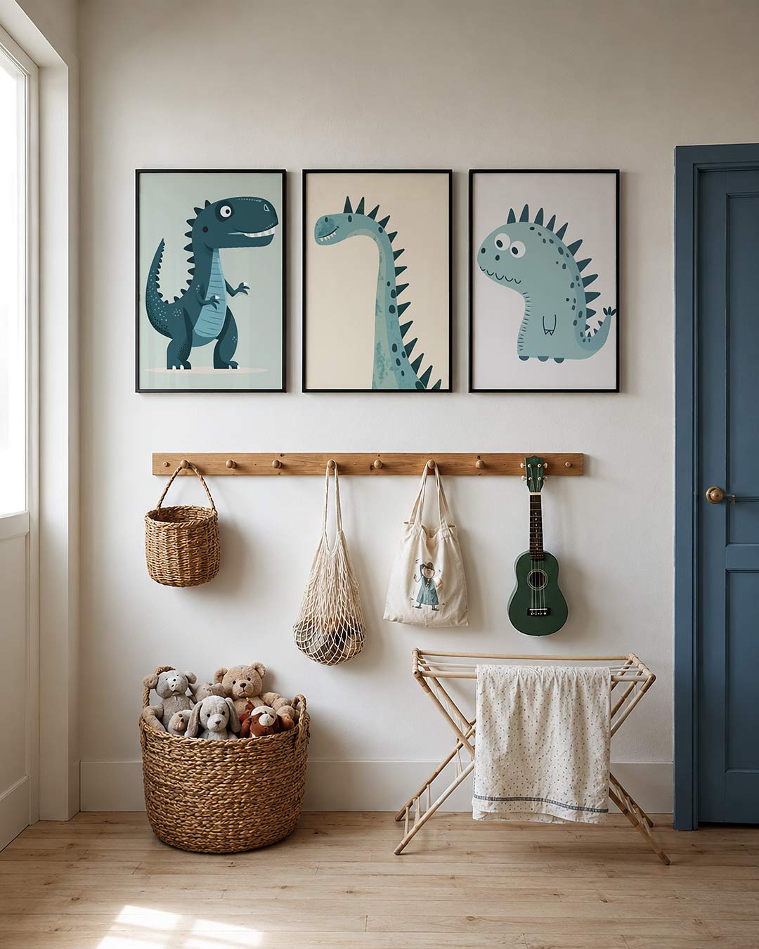 Speelse dino Posterset