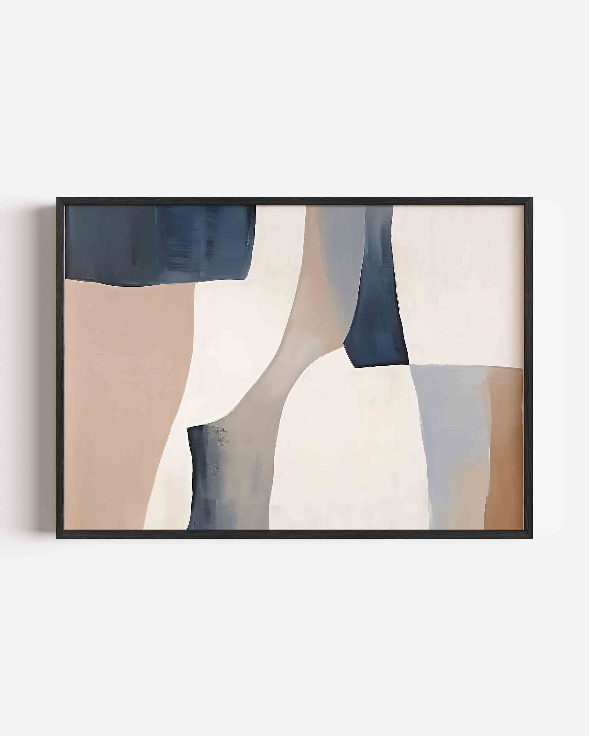 Abstracte vormen Poster