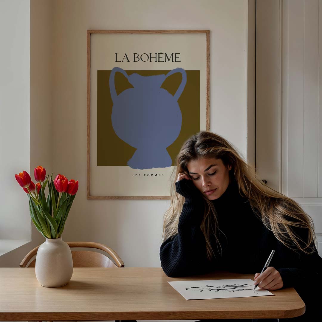 La Bohème Stijlvolle Poster-WallArtistic