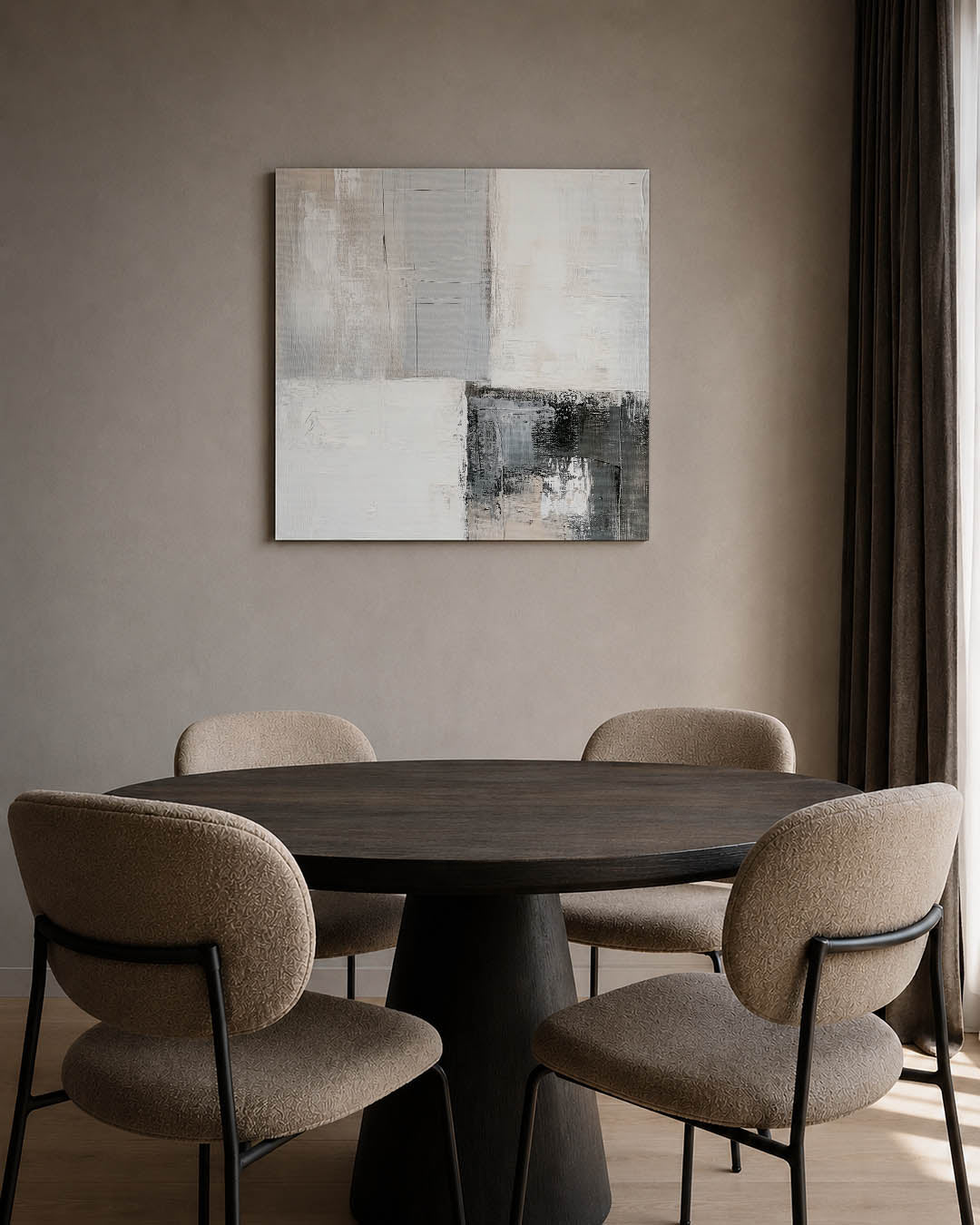 Geometrische compositie Kunstwerk