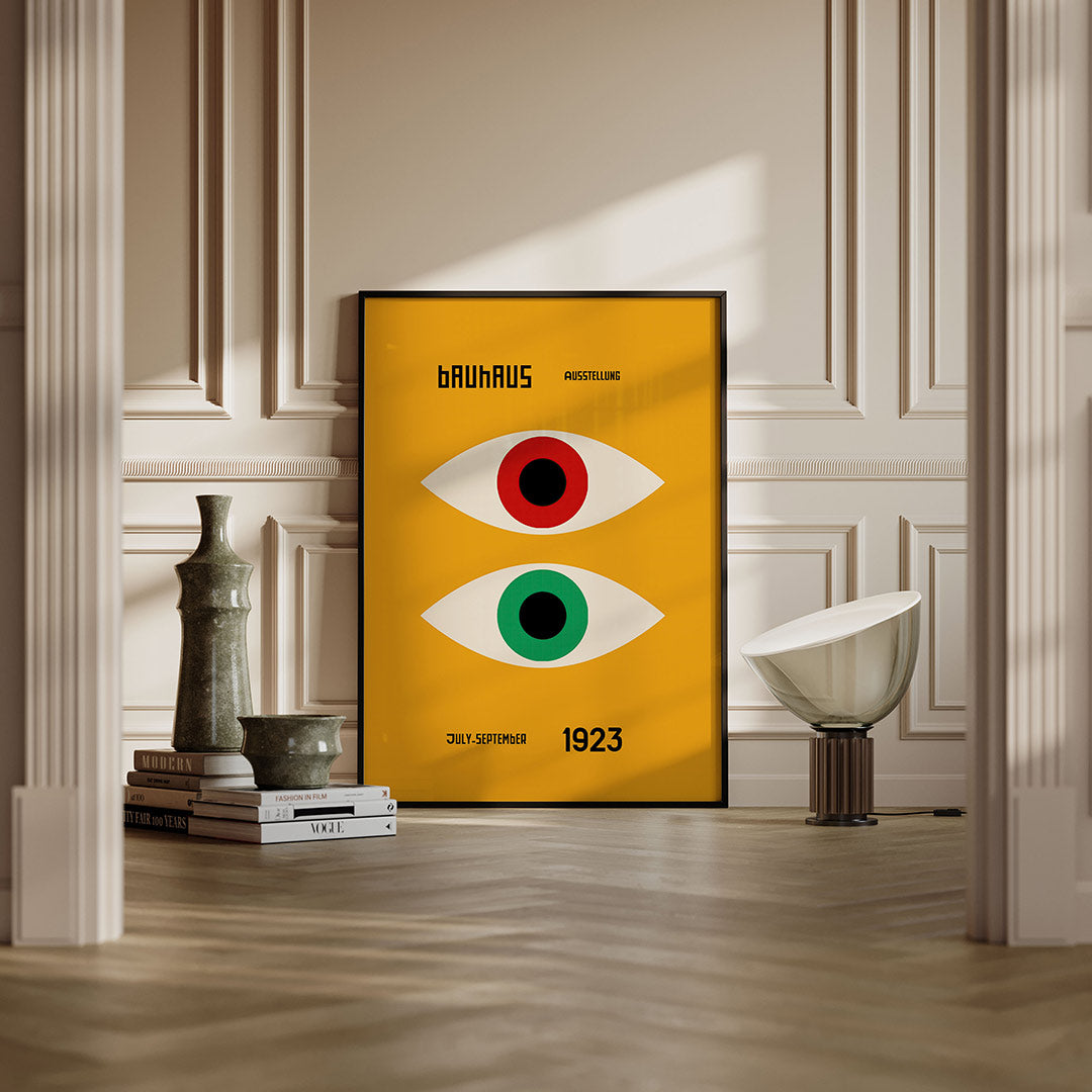 Oogvormen en kleur Poster