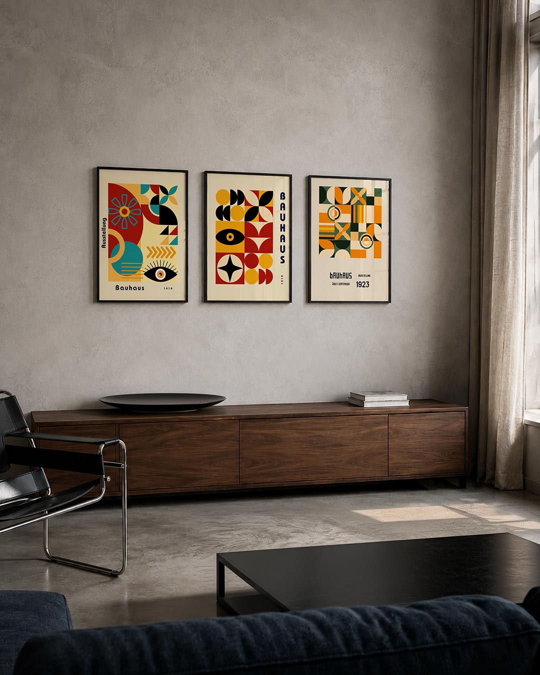 Vormen en vlakkenspel Posterset