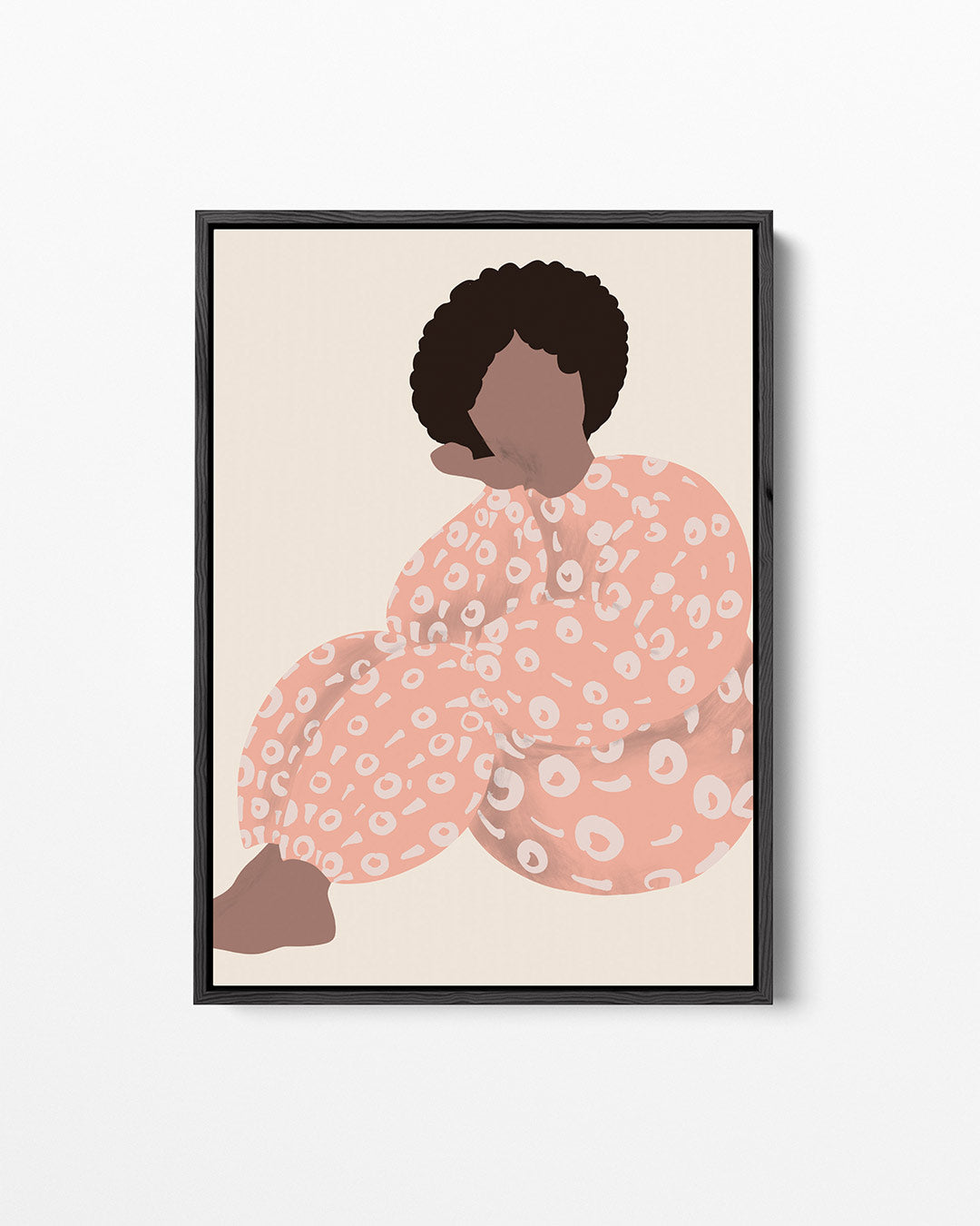 Vrouwelijk silhouet Kunstwerk