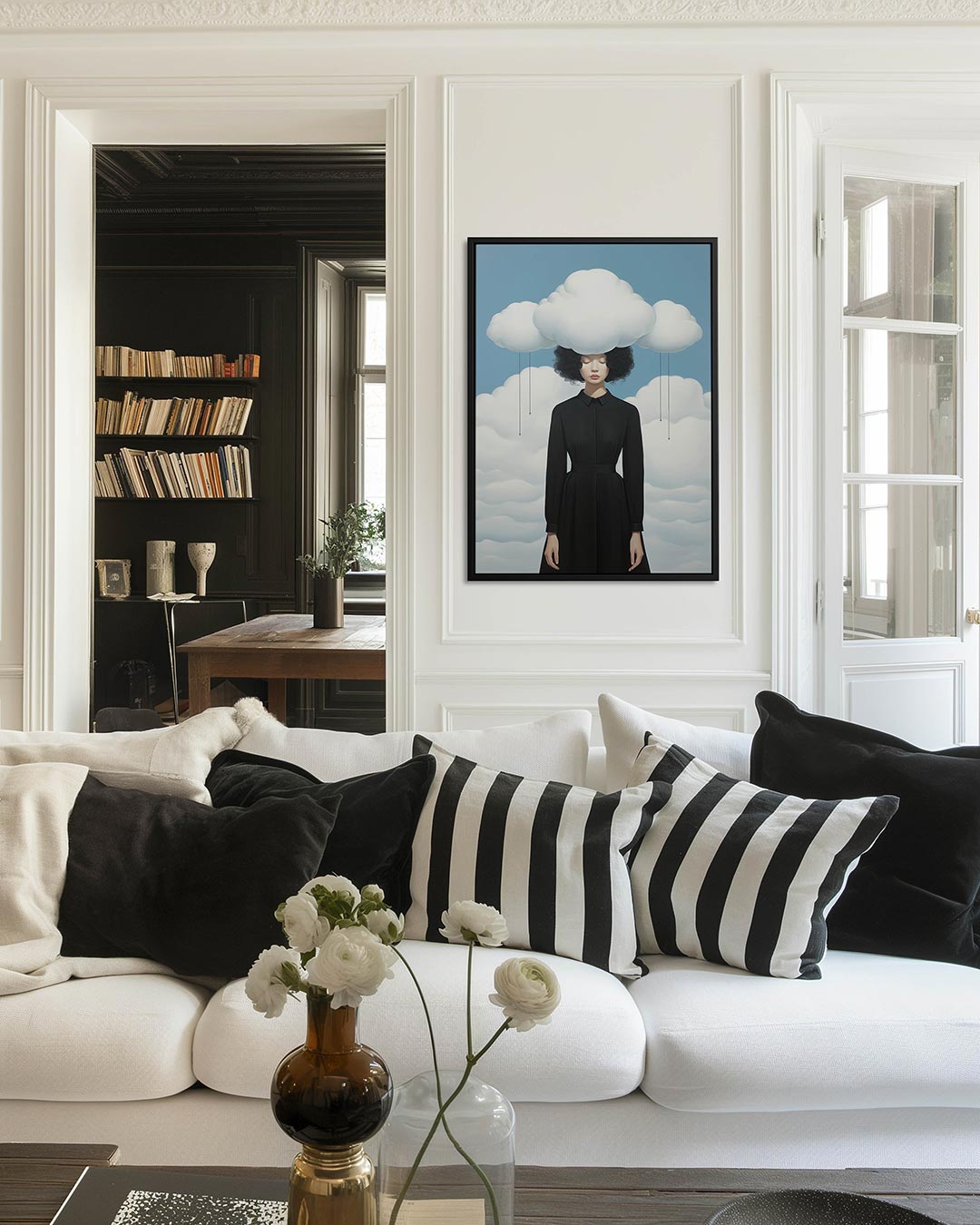 Dromerige wolken Kunstwerk