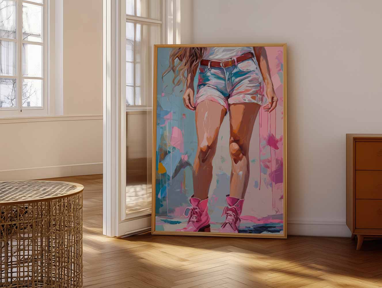 Stijlvolle Zomer Vibes Poster-WallArtistic