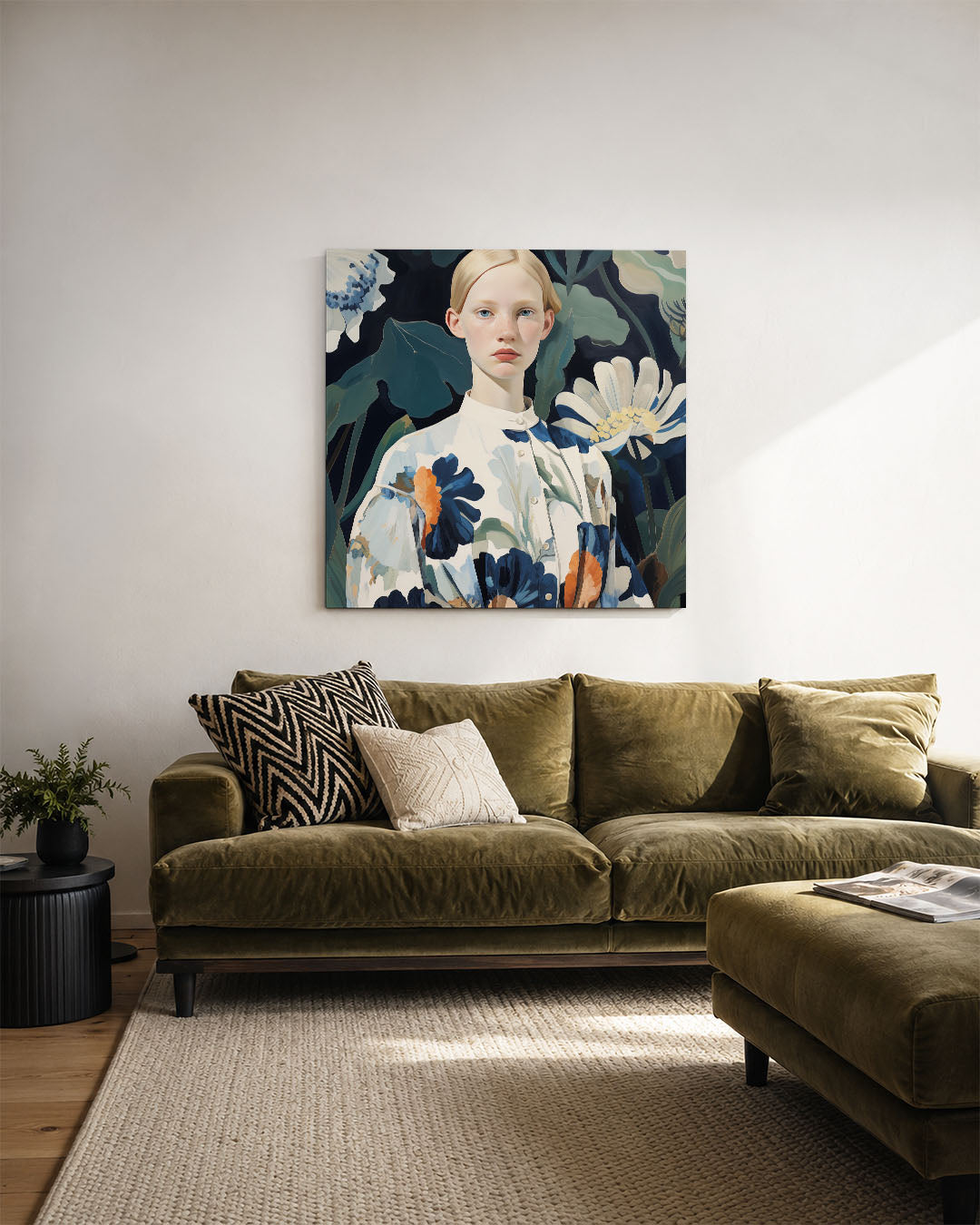 Portretstudie Kunstwerk