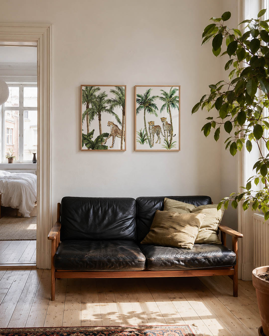 Jungle en dier Posterset
