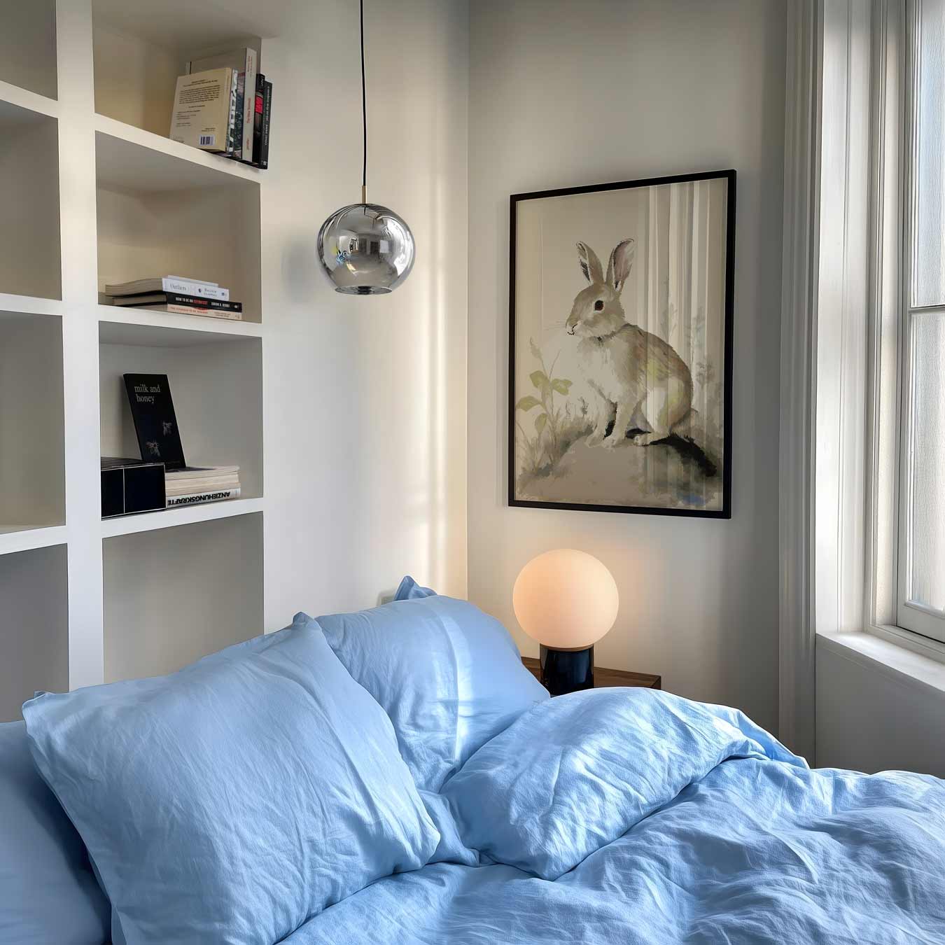 Schattige Konijnenposter-WallArtistic