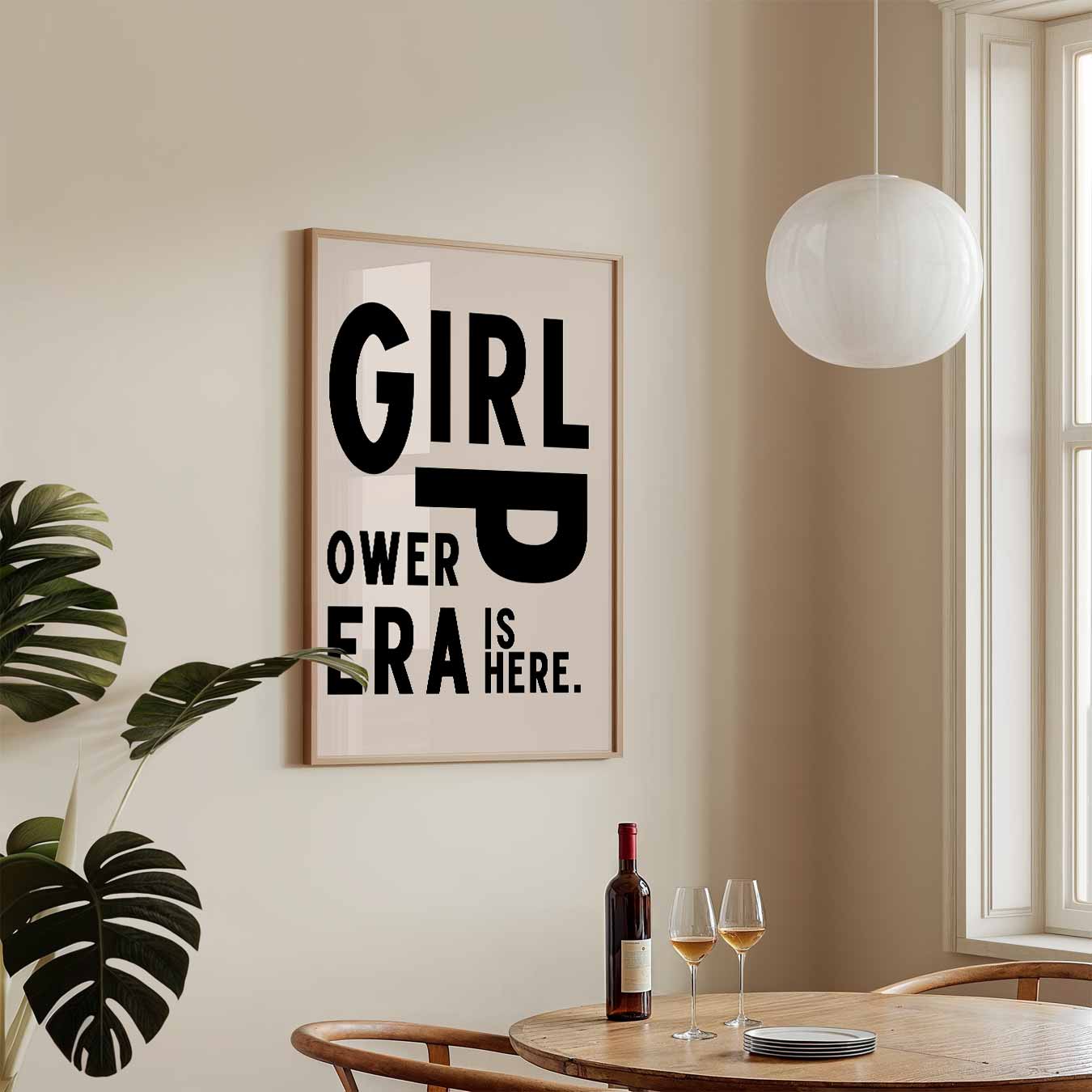 Girl Power Era Poster-WallArtistic