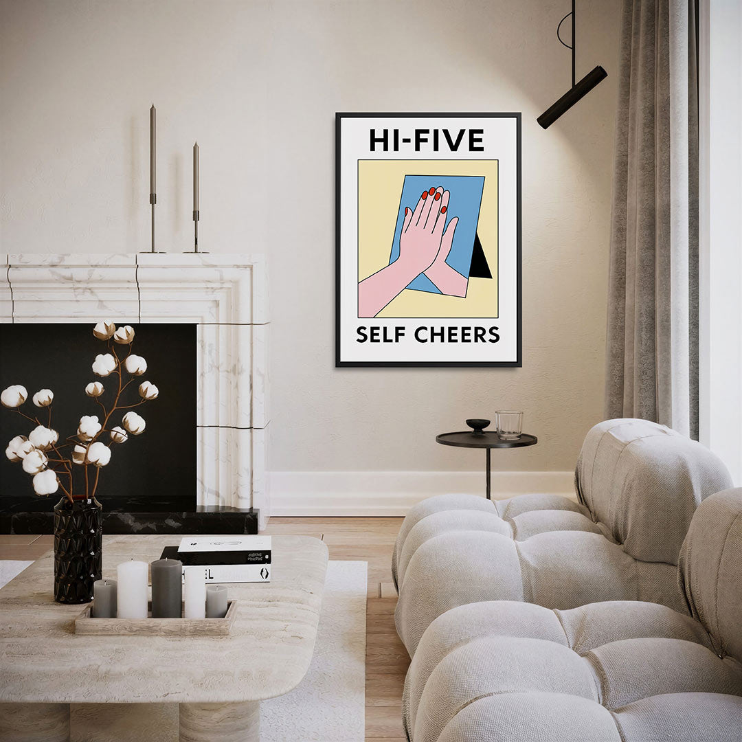 Vrolijke handen Kunstwerk