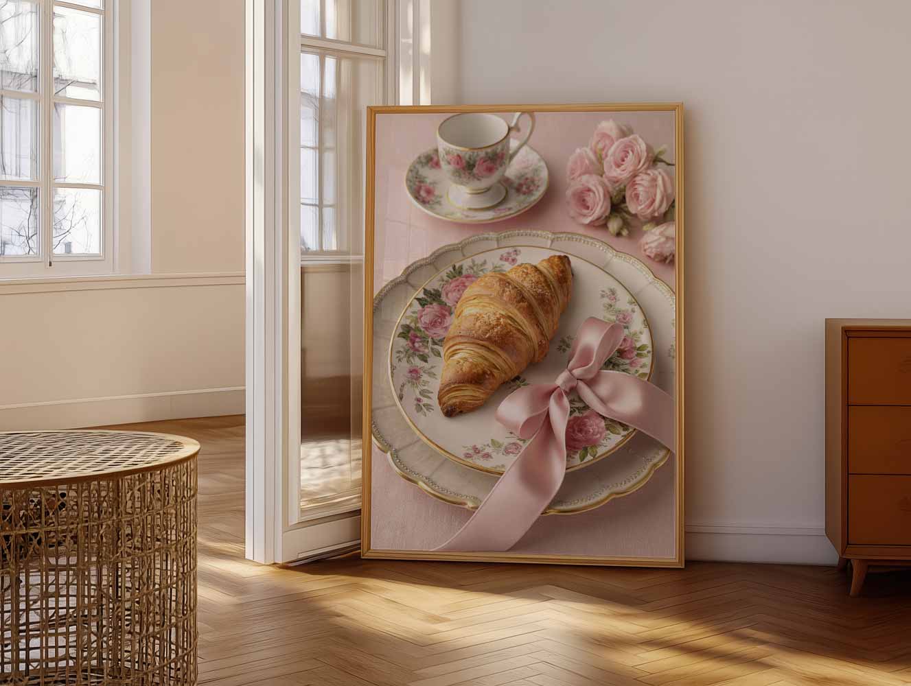 Romantische High Tea Poster-WallArtistic
