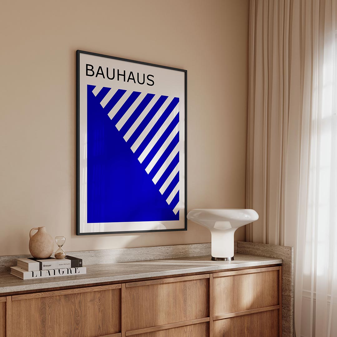 Lijnen en vlakken Poster
