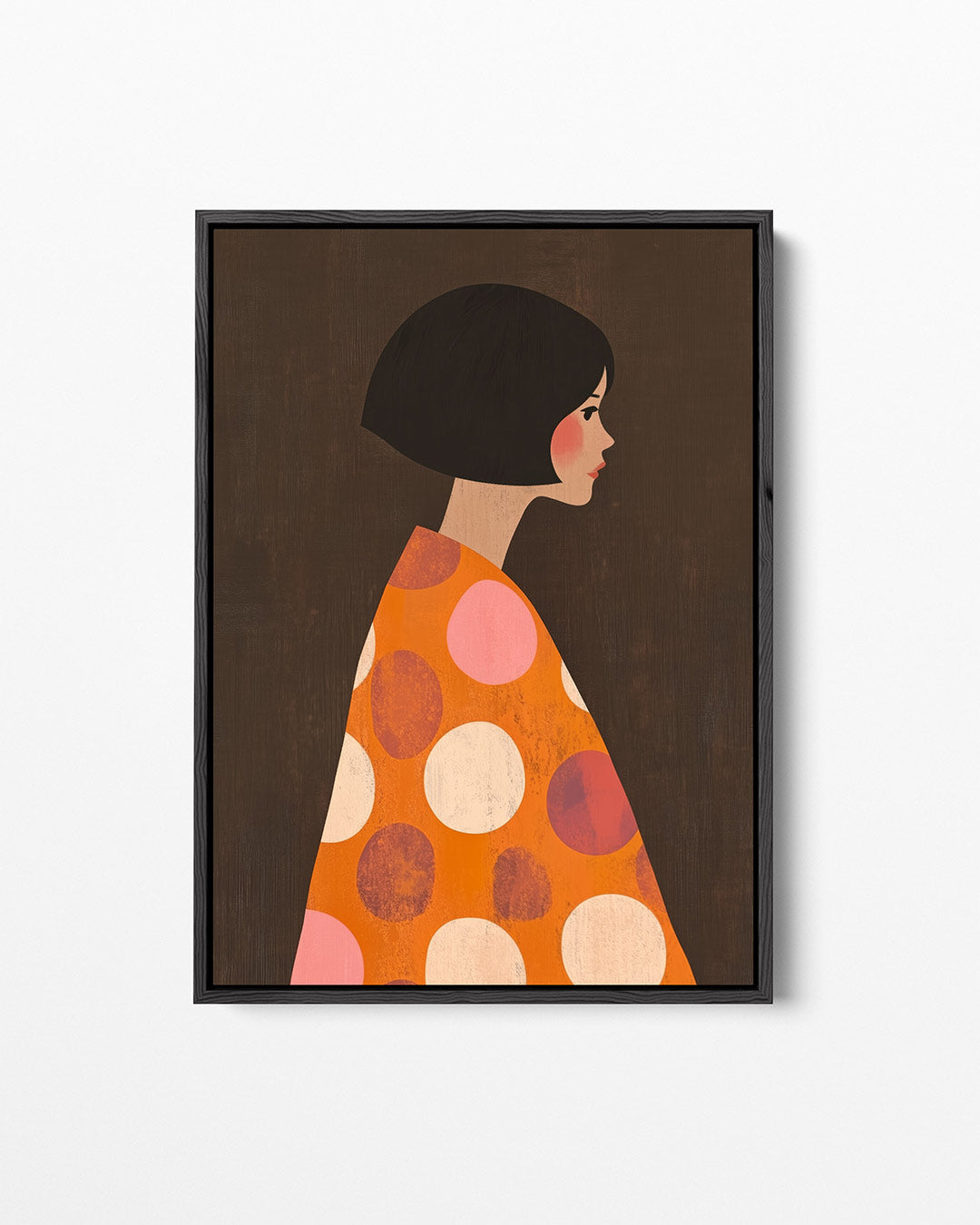 Gestileerde vrouw Kunstwerk