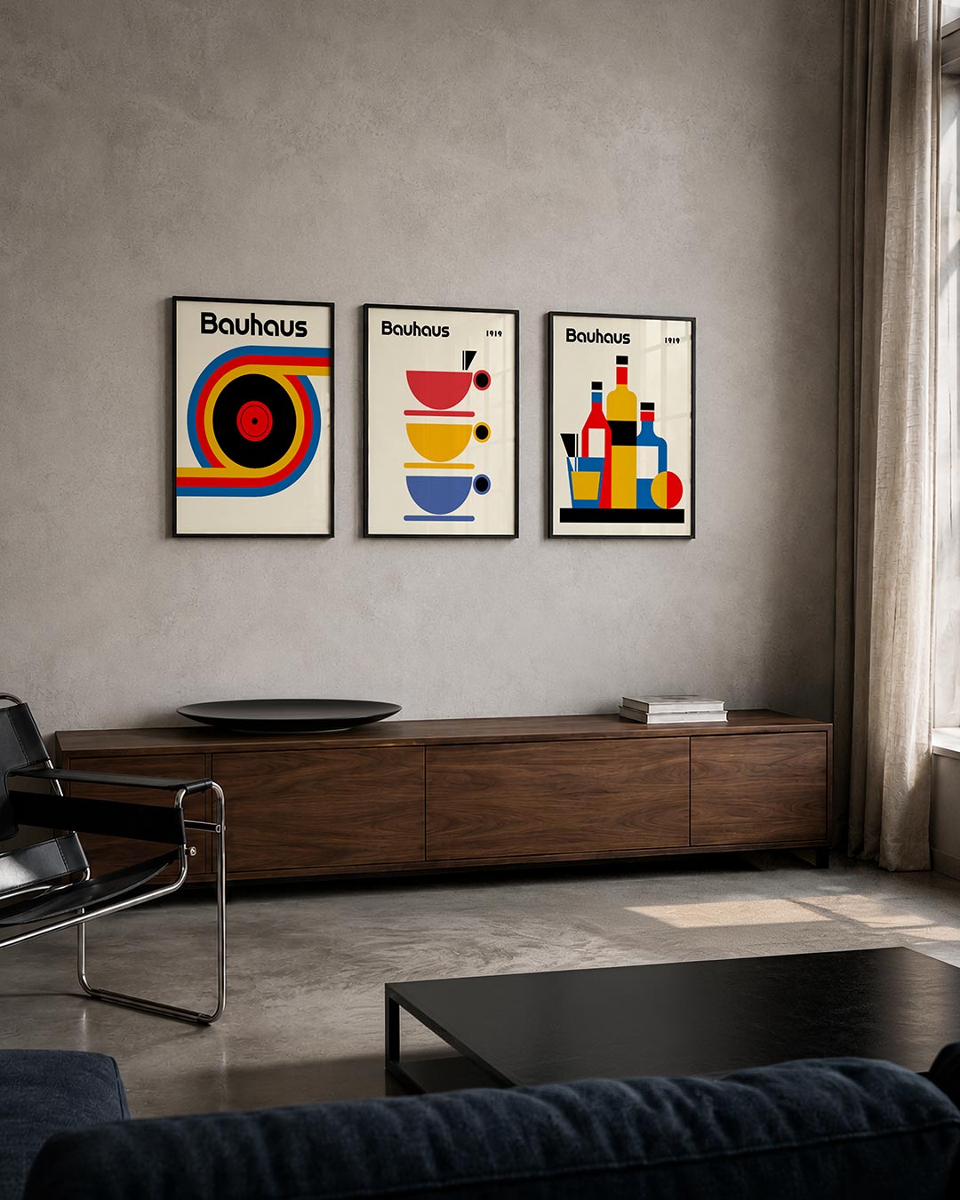 Kleurrijke cirkelpatronen Posterset