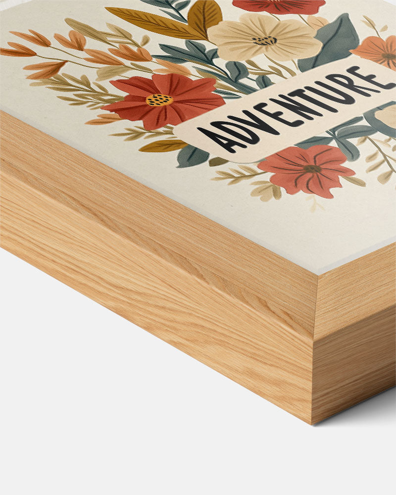 Bloemen en Avontuur Poster-WallArtistic