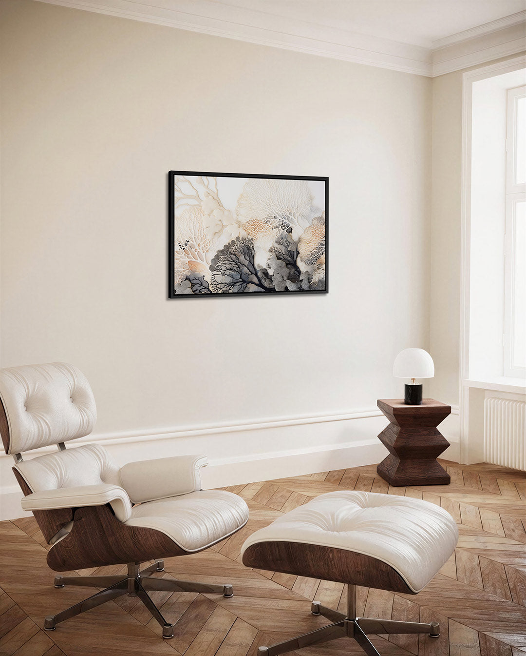 Organische patronen Kunstwerk