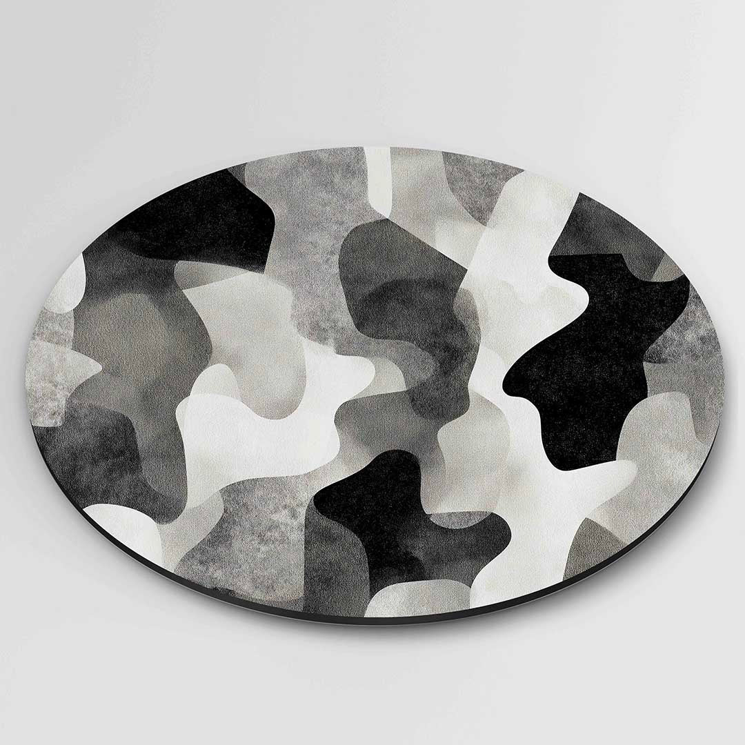 Abstracte vormen Muurcirkel