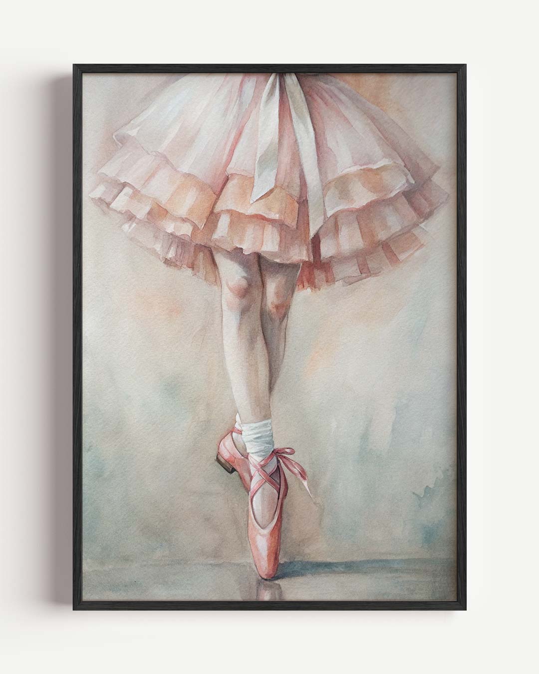 Elegante Balletschoonheid Poster-WallArtistic