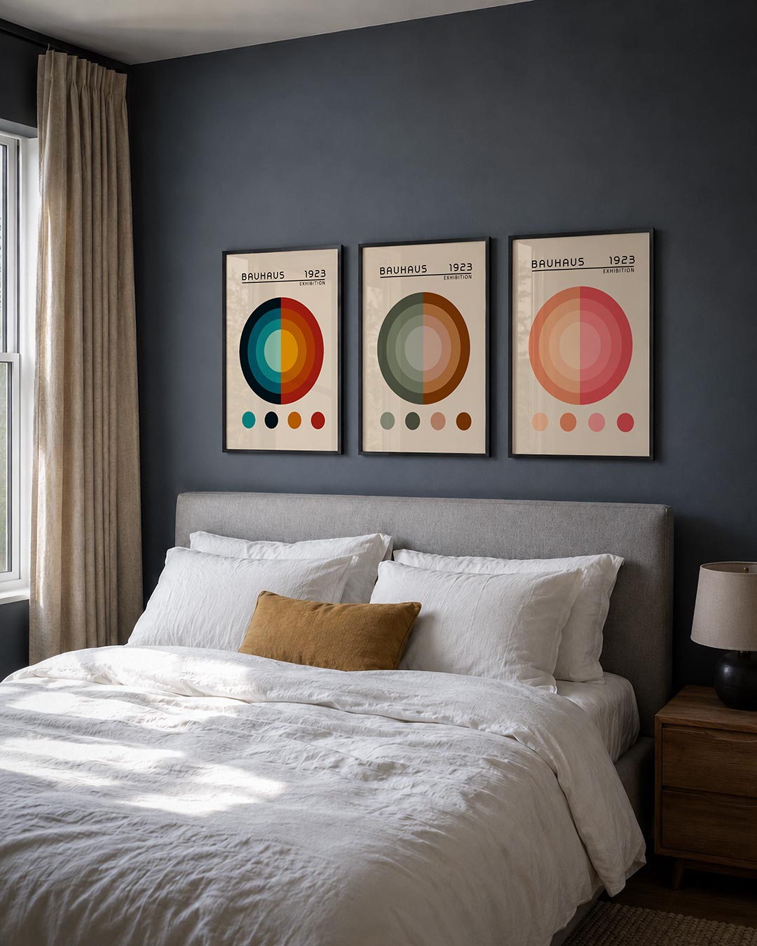 Cirkelvormen en kleur Posterset