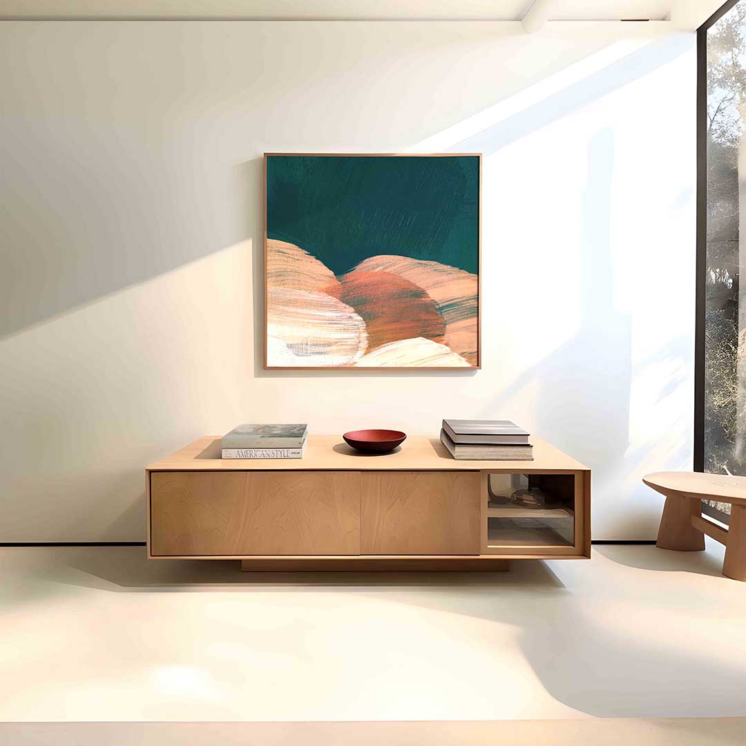 Abstracte vormen Poster