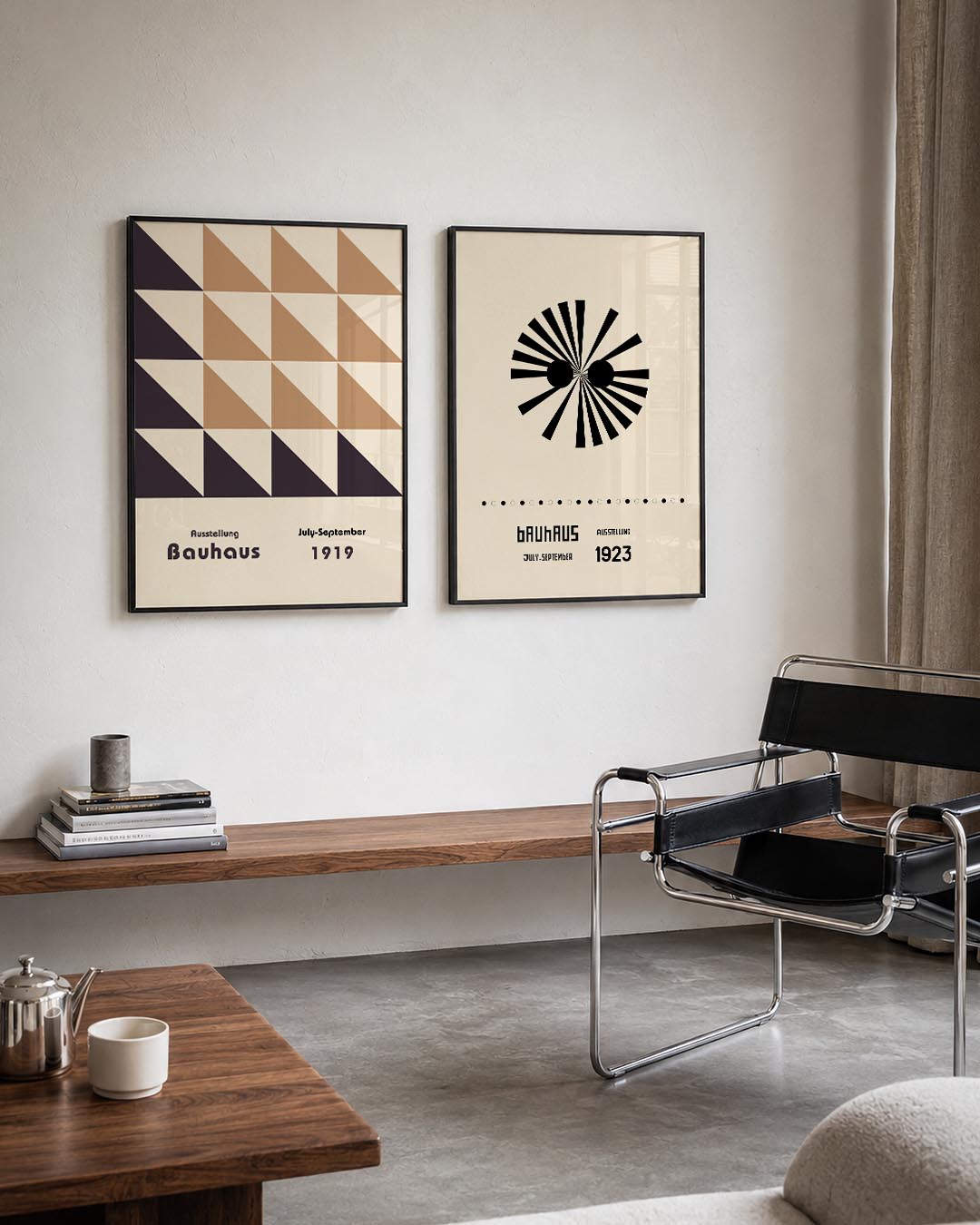 Driehoek rasters Posterset