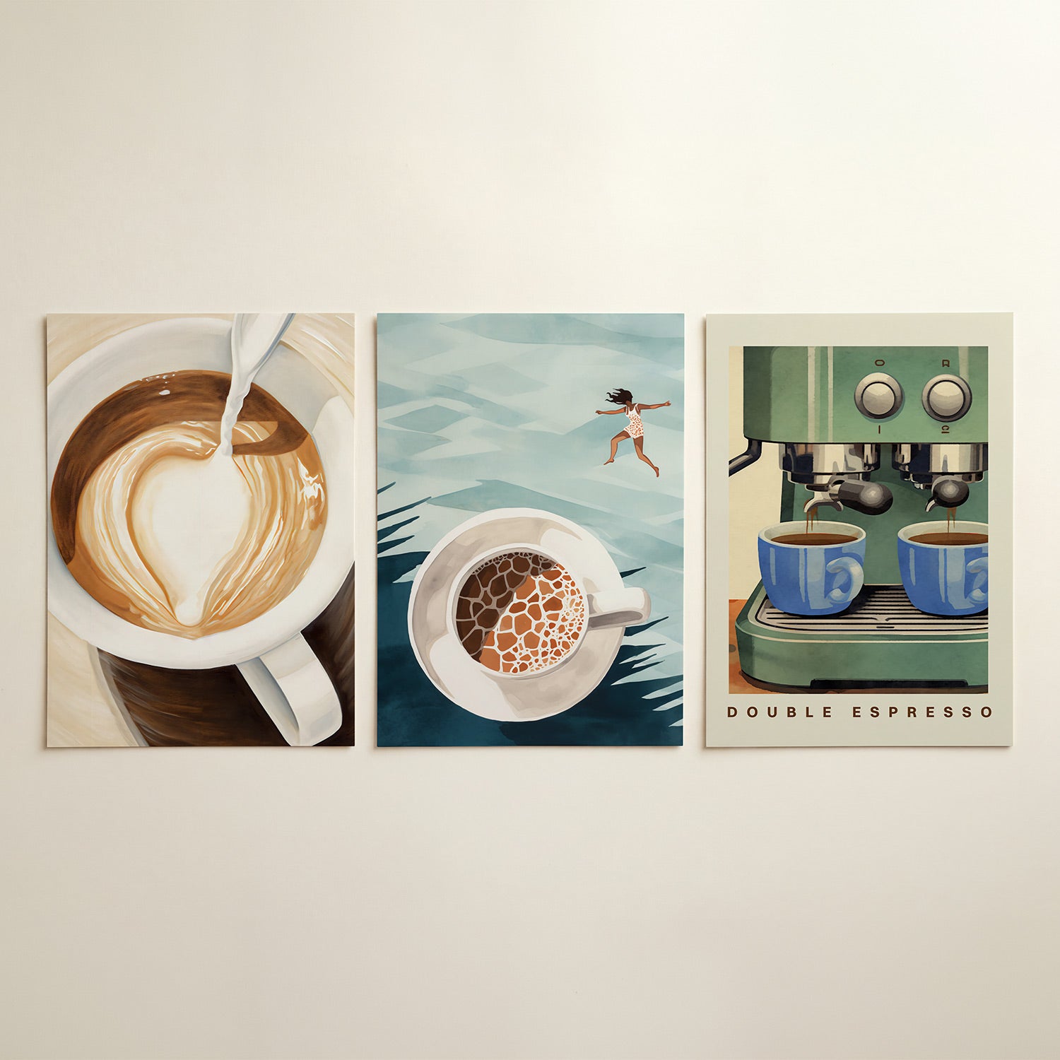 Koffiehart Posterset