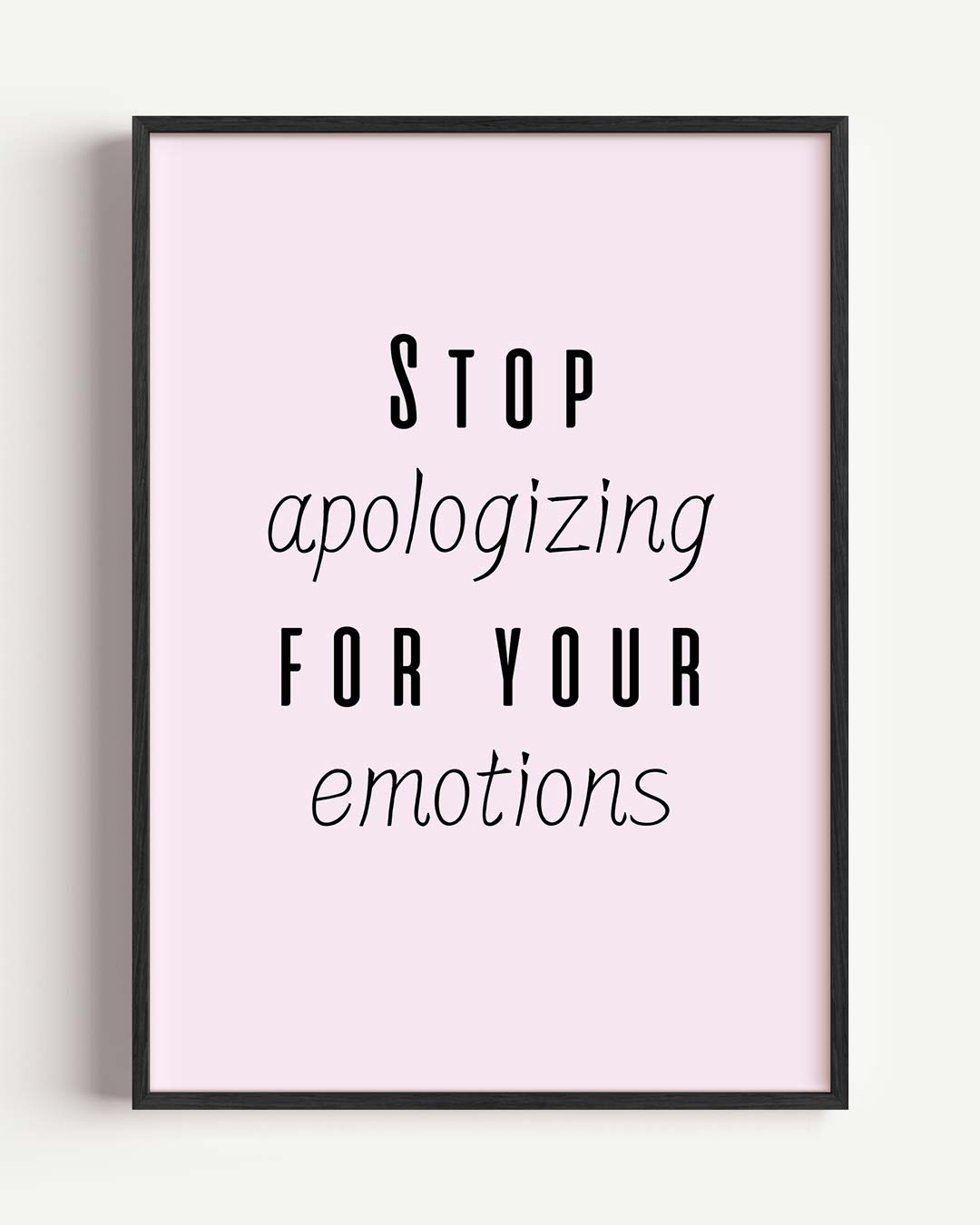 Inspirerende Emotieposter-WallArtistic