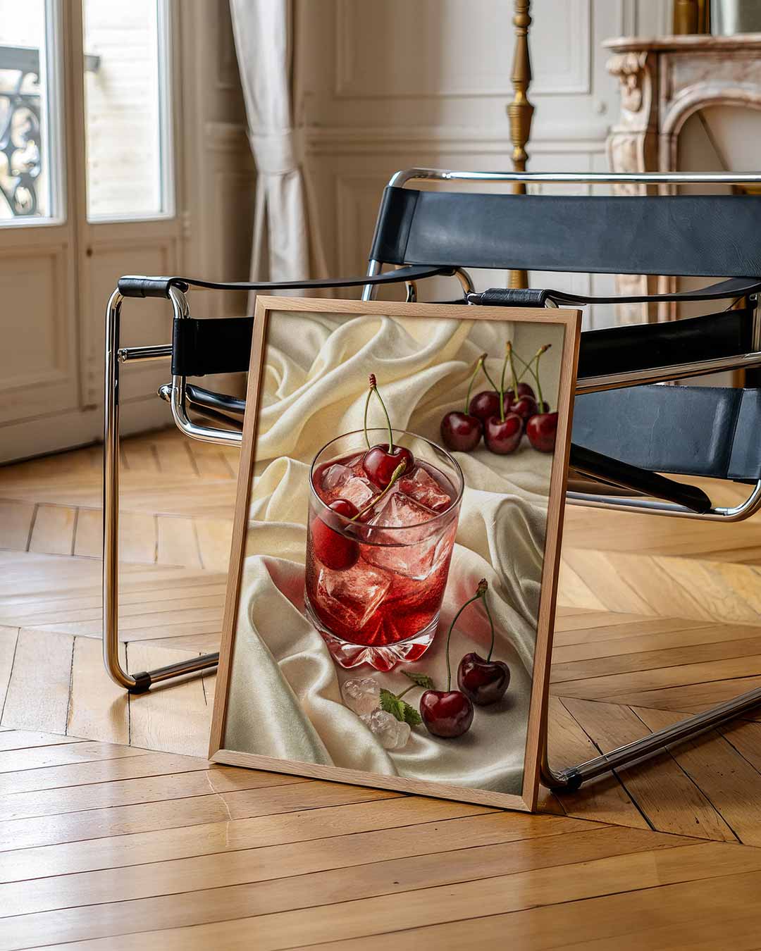 Verfrissende Kersenluxe Poster-WallArtistic