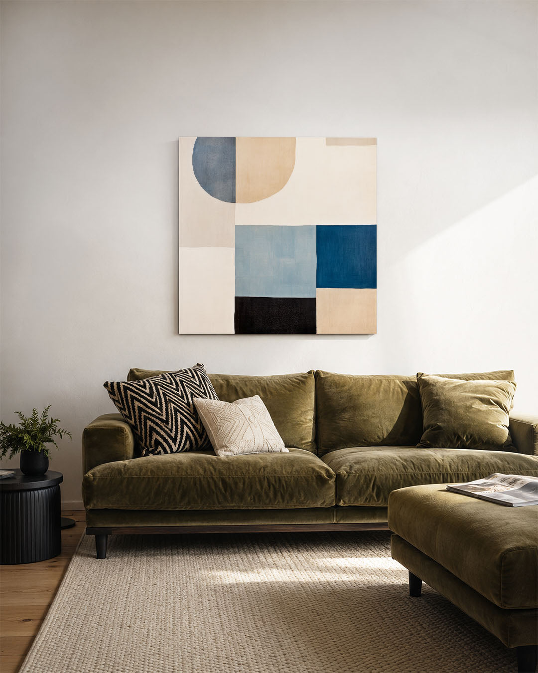 Geometrische vormen Kunstwerk