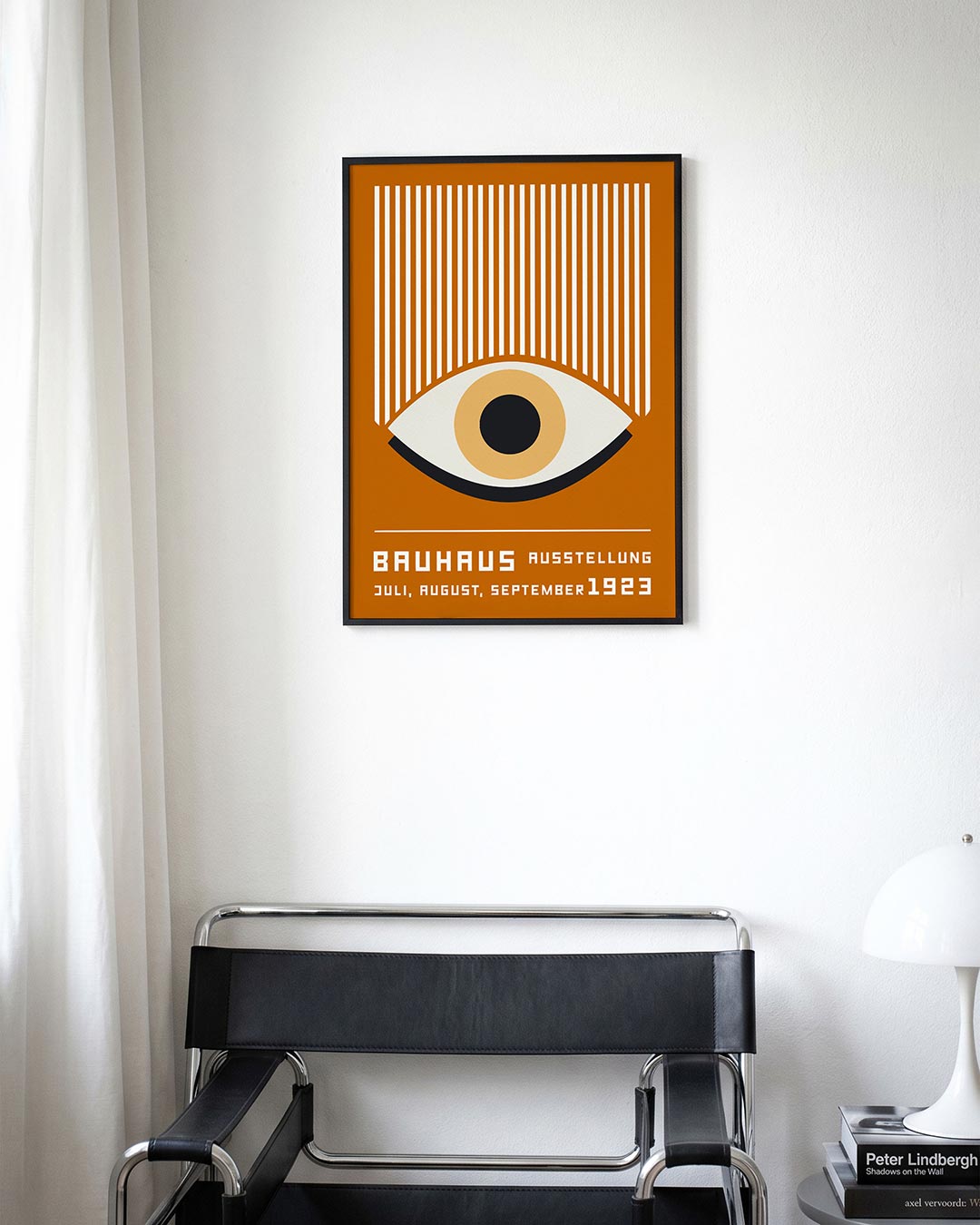 Oog en lijnen Poster