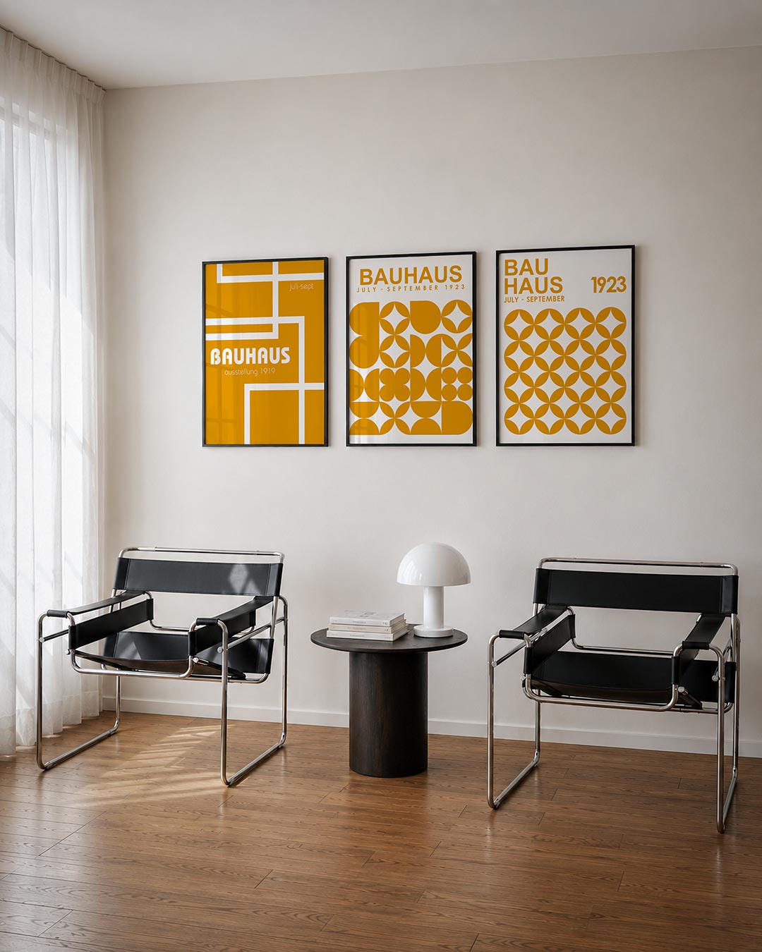 Lijnen en kleurvlakken Posterset