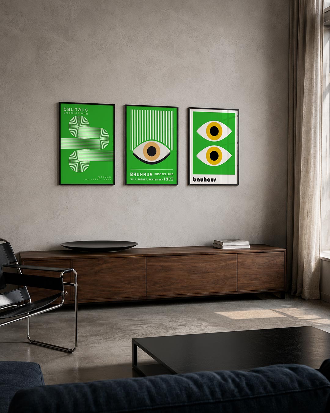 Lijnen en kleurvlakken Posterset